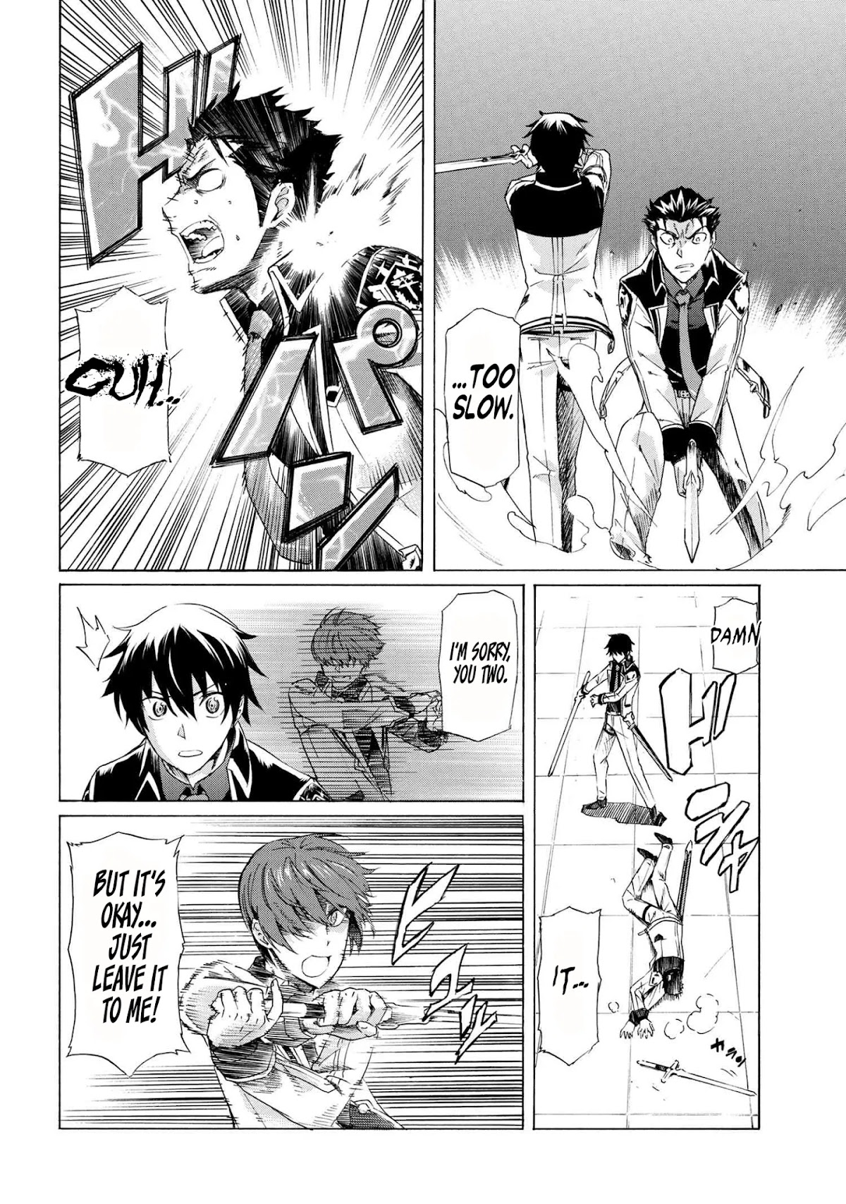 I Kept Pressing the 100-Million-Year Button and Came Out on Top: The Unbeatable Reject Swordsman	 chapter 7.2 page 8
