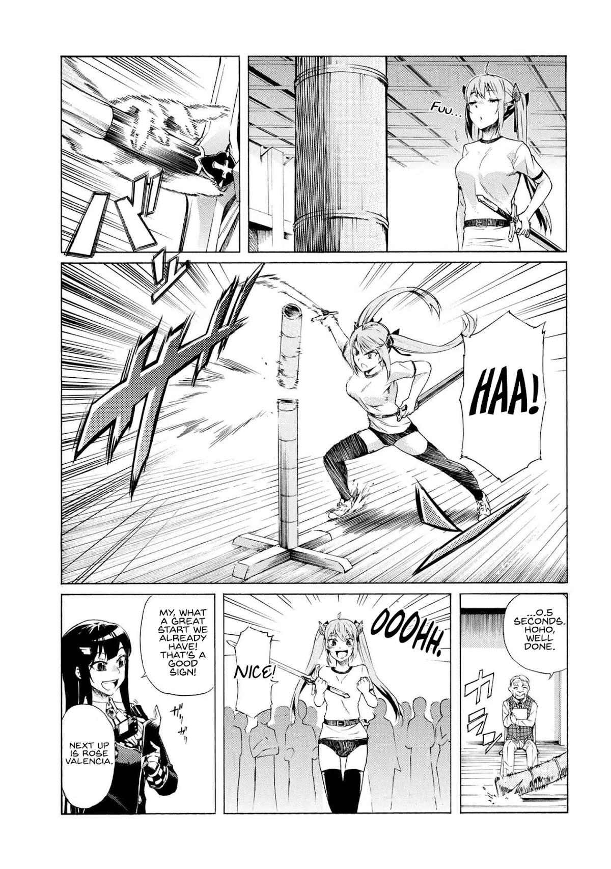 I Kept Pressing the 100-Million-Year Button and Came Out on Top: The Unbeatable Reject Swordsman	 chapter 8.1 page 10