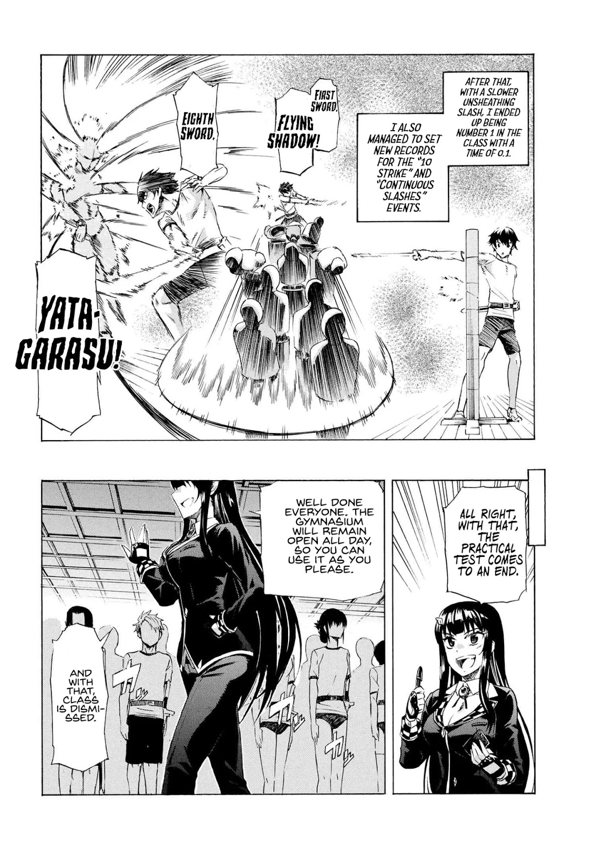 I Kept Pressing the 100-Million-Year Button and Came Out on Top: The Unbeatable Reject Swordsman	 chapter 8.1 page 15