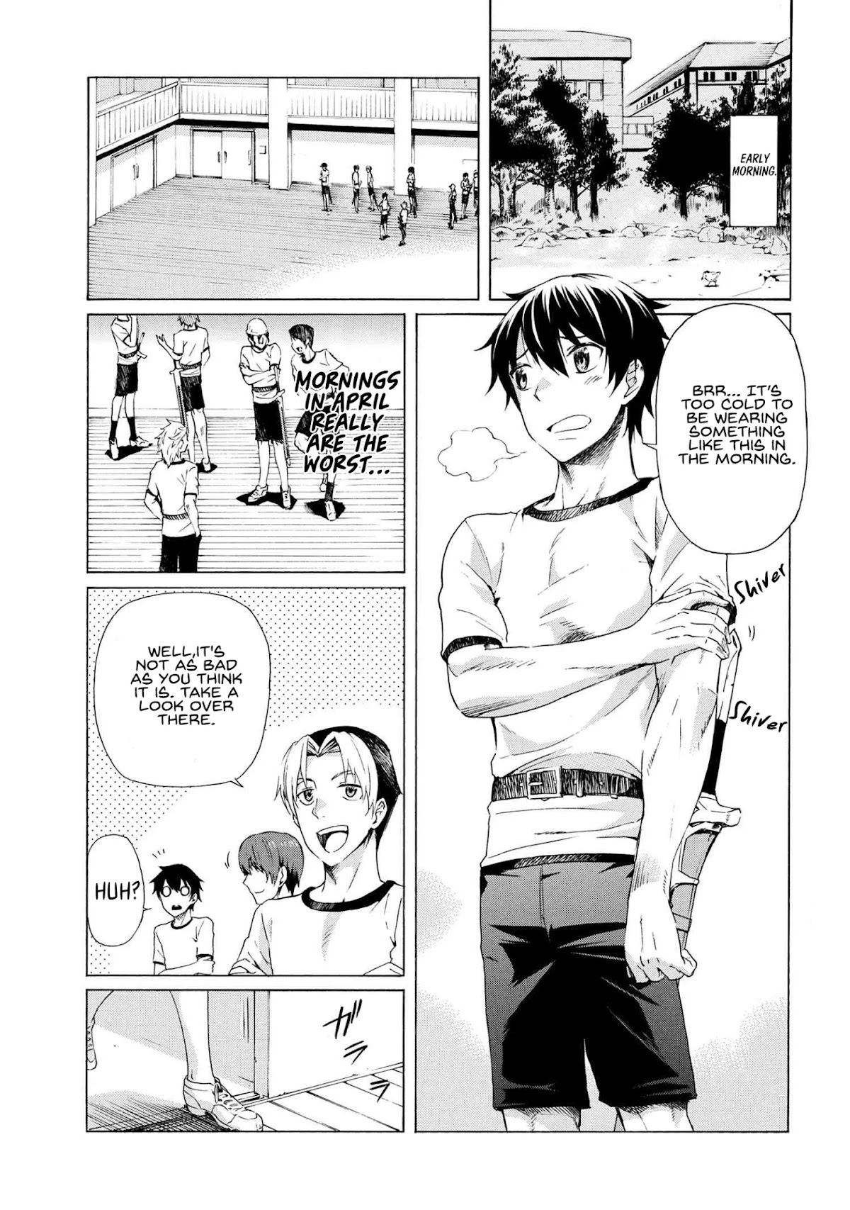 I Kept Pressing the 100-Million-Year Button and Came Out on Top: The Unbeatable Reject Swordsman	 chapter 8.1 page 2