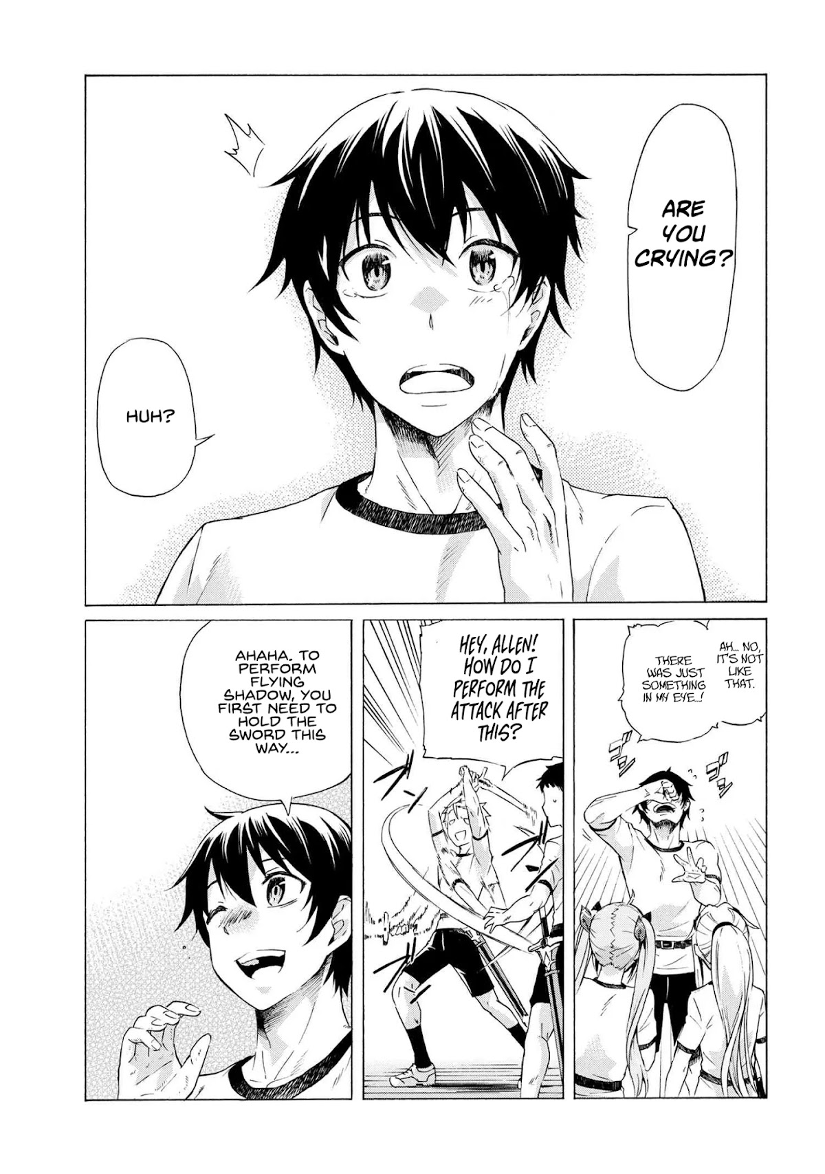 I Kept Pressing the 100-Million-Year Button and Came Out on Top: The Unbeatable Reject Swordsman	 chapter 8.1 page 20