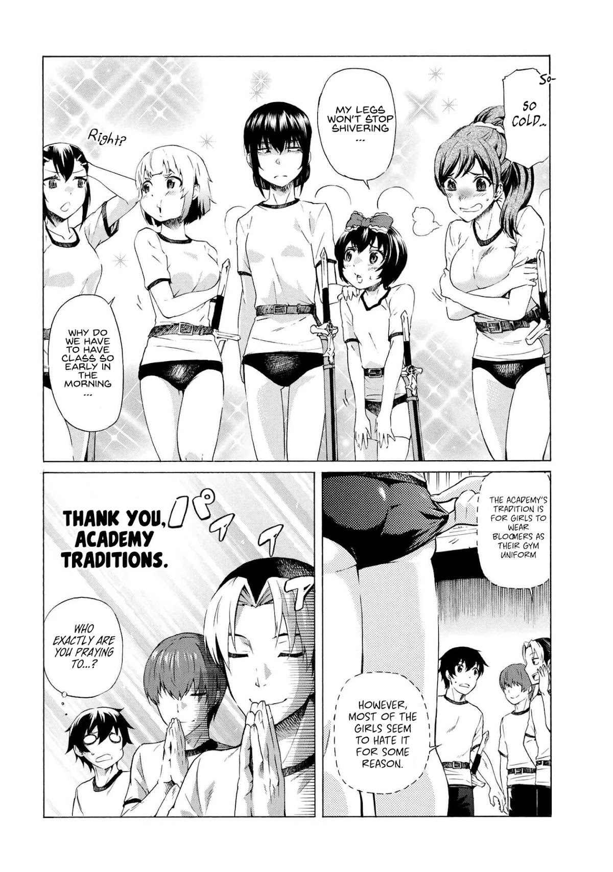 I Kept Pressing the 100-Million-Year Button and Came Out on Top: The Unbeatable Reject Swordsman	 chapter 8.1 page 3