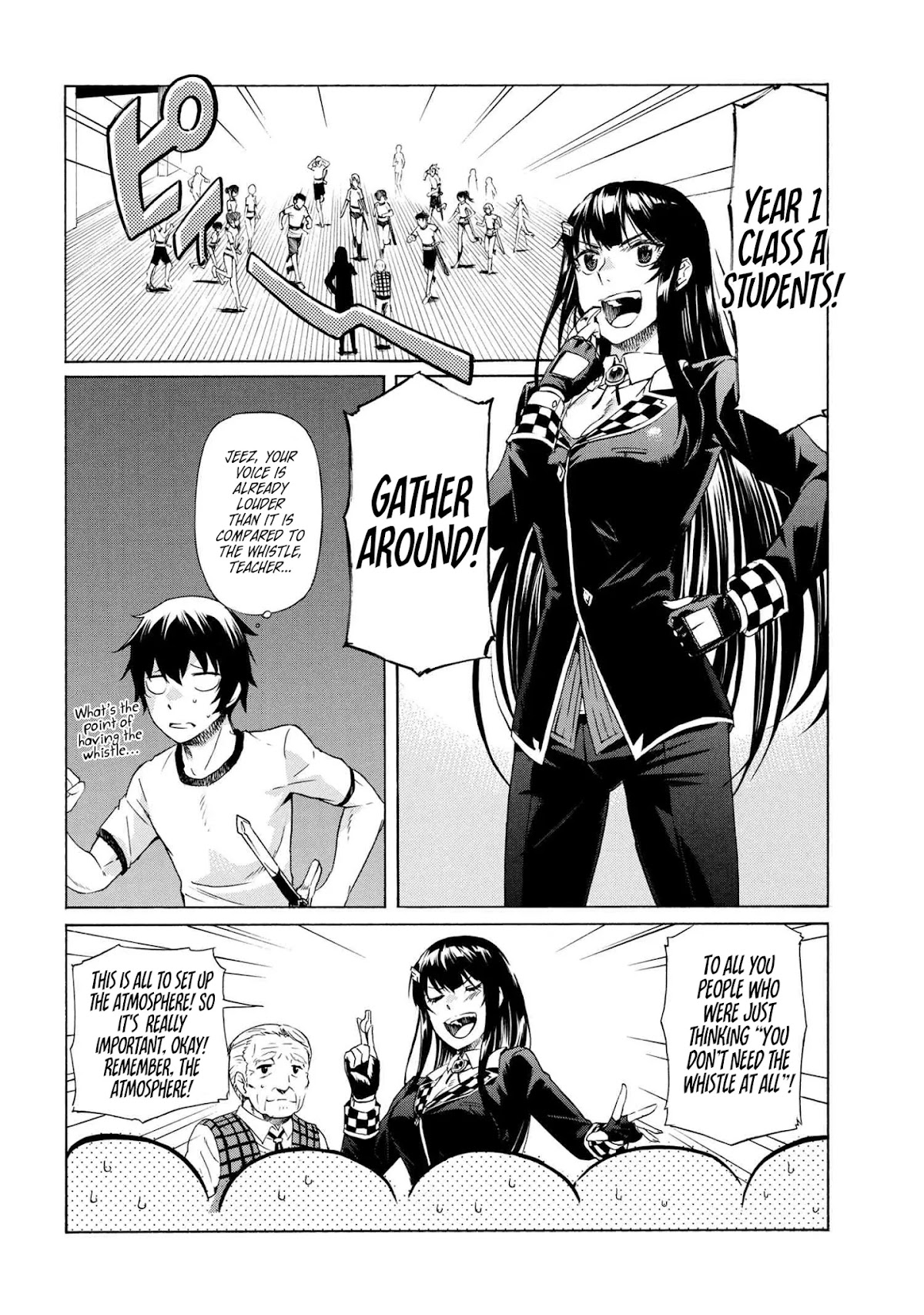 I Kept Pressing the 100-Million-Year Button and Came Out on Top: The Unbeatable Reject Swordsman	 chapter 8.1 page 7