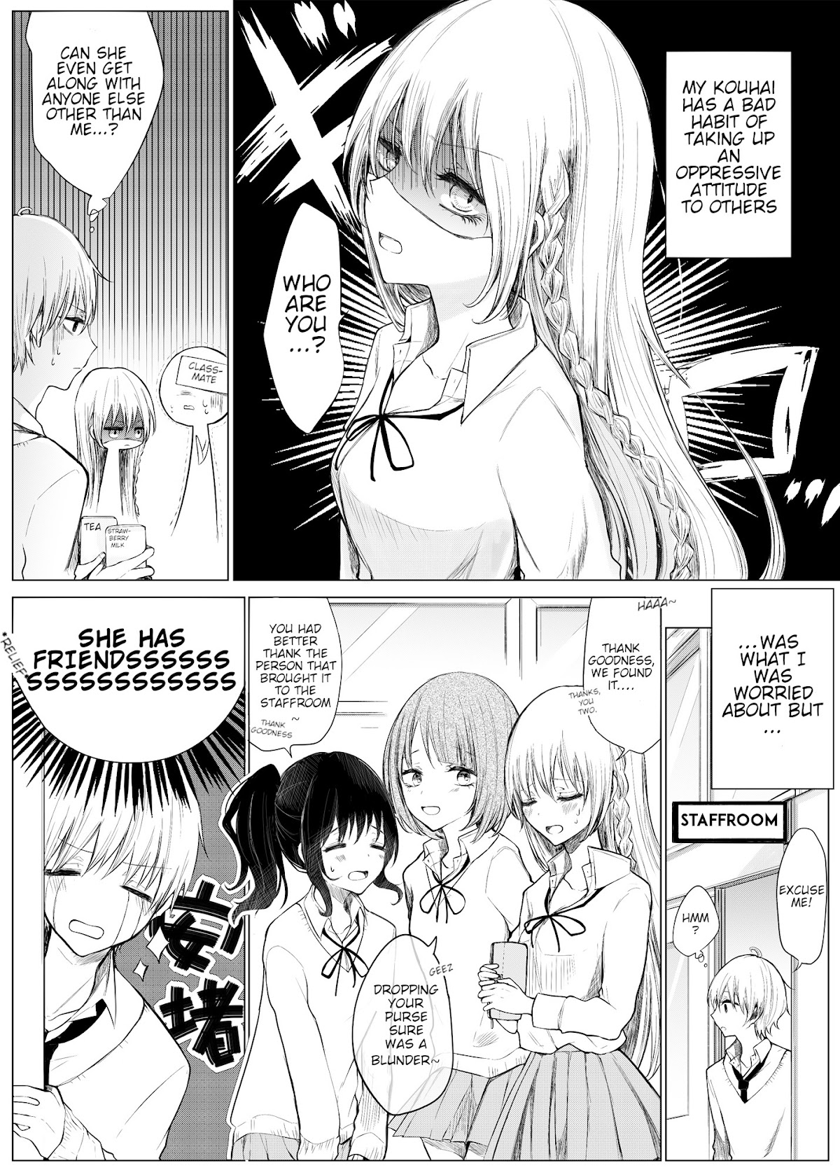 Ichizu de Bitch na Kouhai chapter 10 page 1