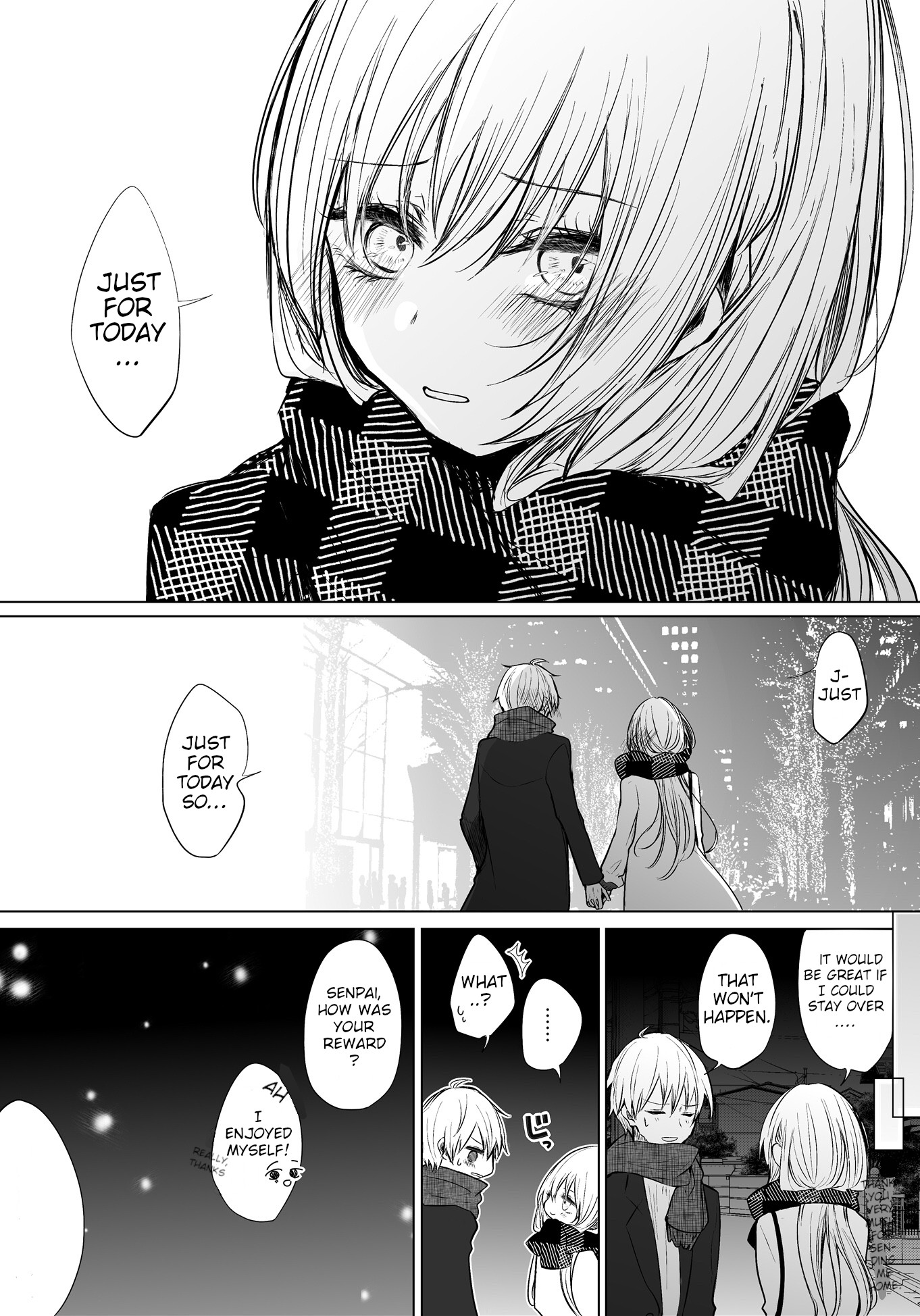 Ichizu de Bitch na Kouhai chapter 16.3 page 3