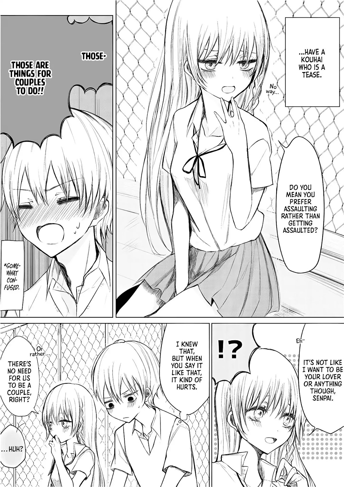 Ichizu de Bitch na Kouhai chapter 2 page 2