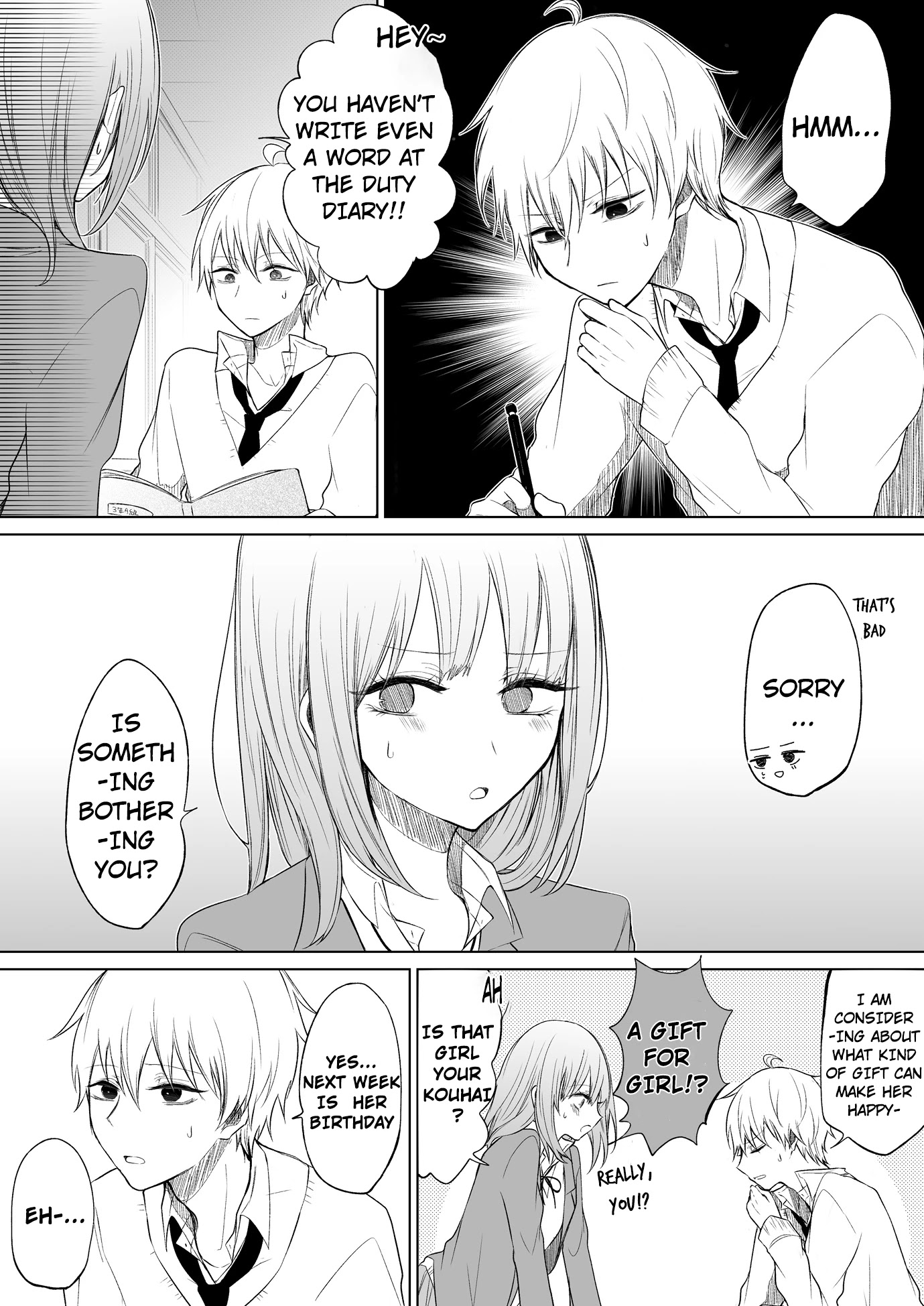 Ichizu de Bitch na Kouhai chapter 35 page 1