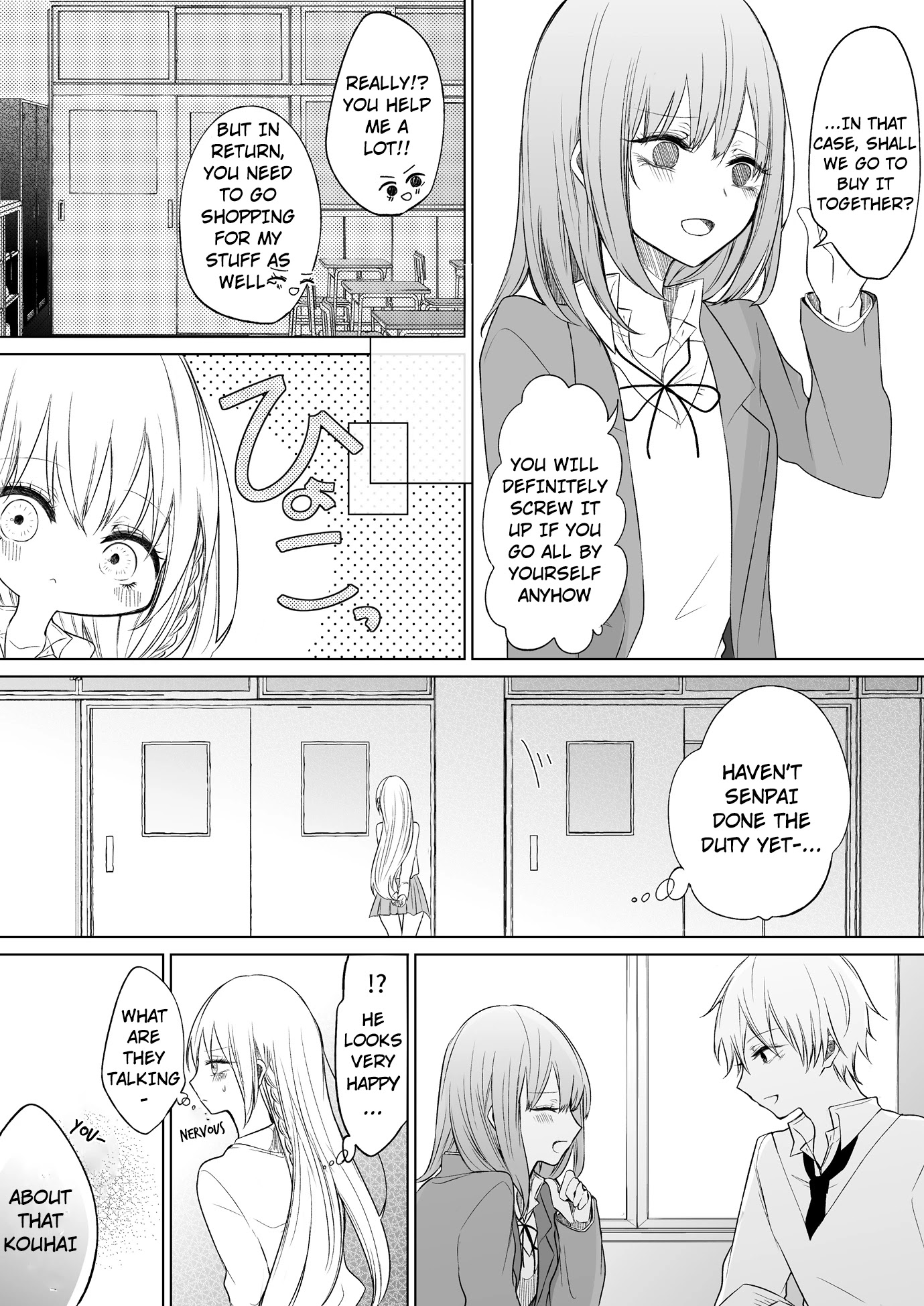 Ichizu de Bitch na Kouhai chapter 35 page 2