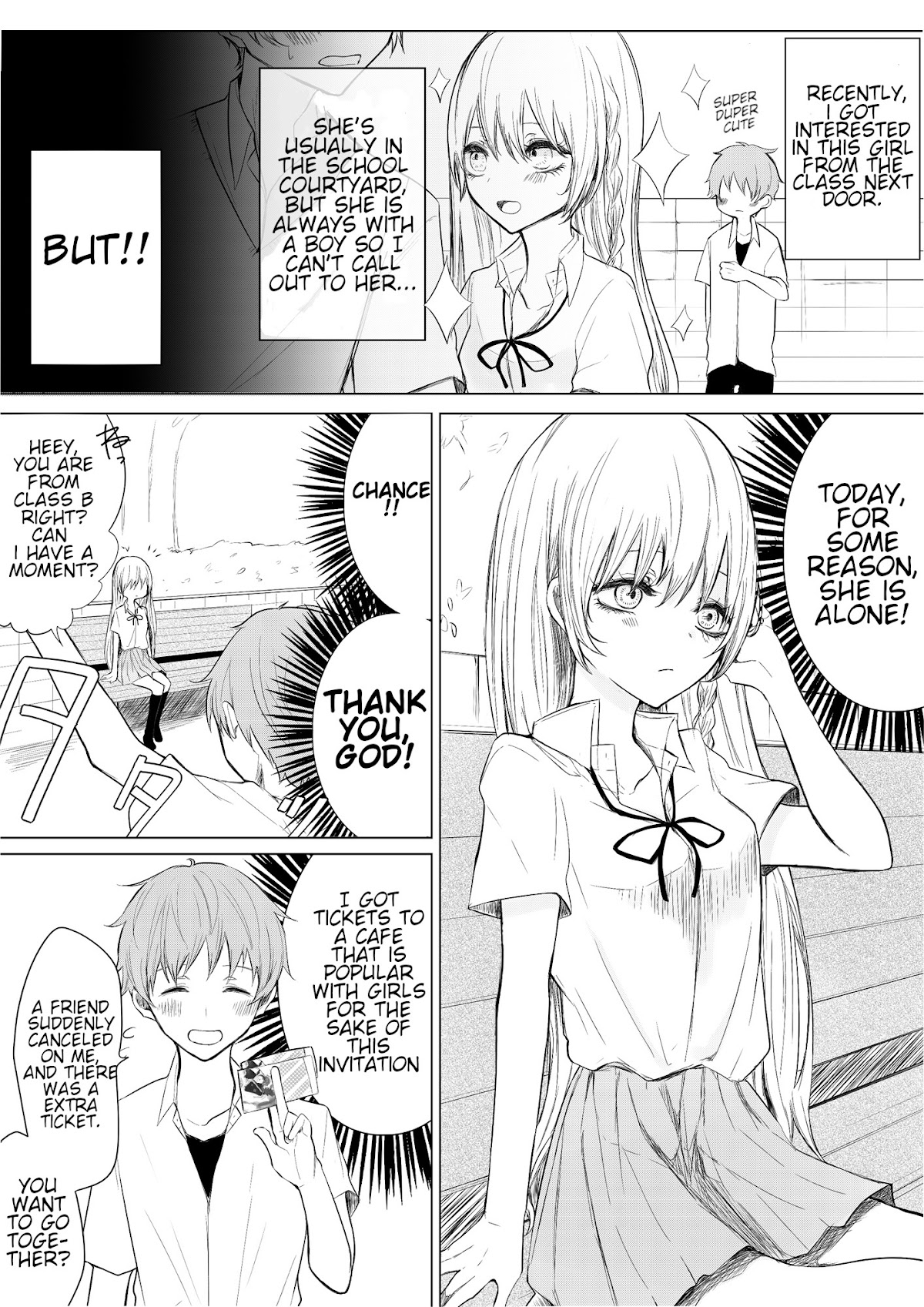 Ichizu de Bitch na Kouhai chapter 4 page 1