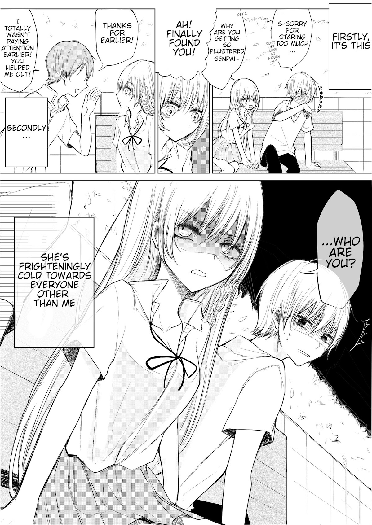 Ichizu de Bitch na Kouhai chapter 5 page 2