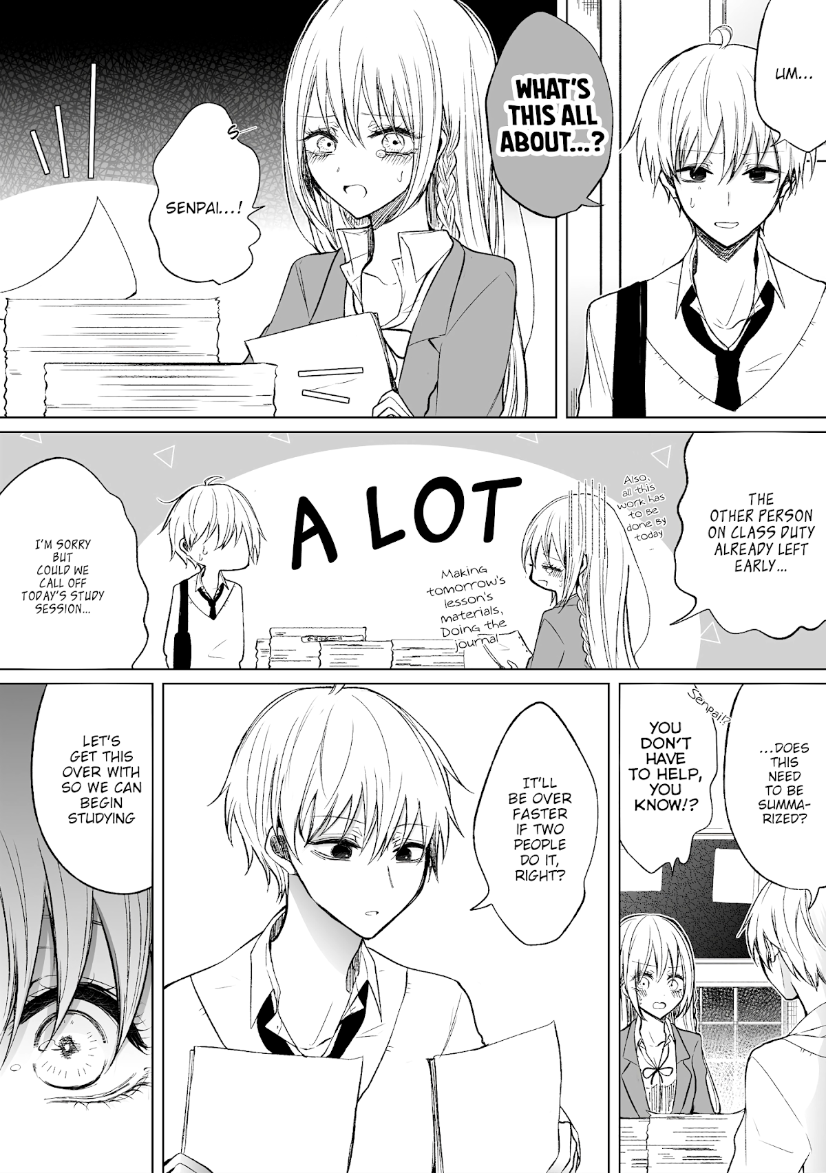 Ichizu de Bitch na Kouhai chapter 53 page 2