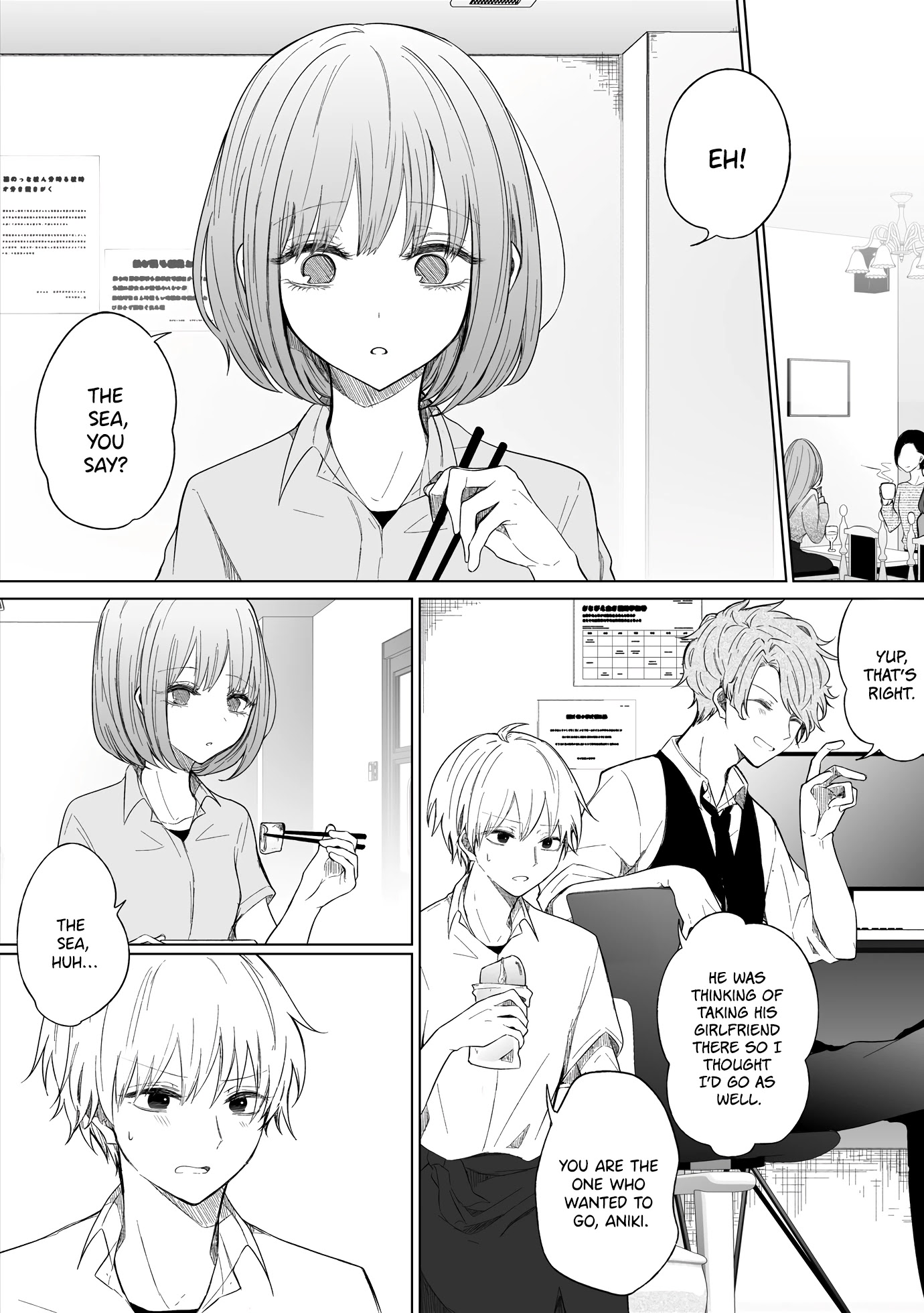 Ichizu de Bitch na Kouhai chapter 98 page 1