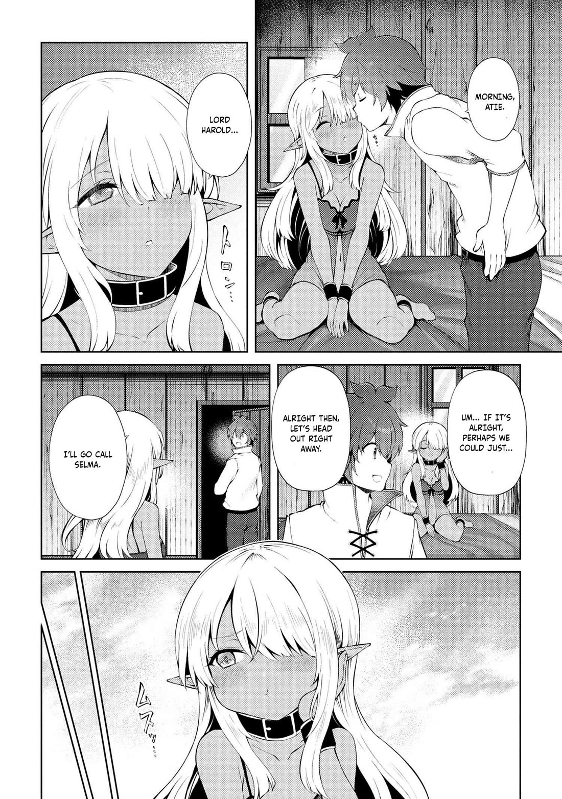 Ie ga Moete Jinsei Dou Demo Yoku Natta kara, Nokotta Nakenashi no Kin de Dark Elf no Dorei o Katta chapter 25 page 19