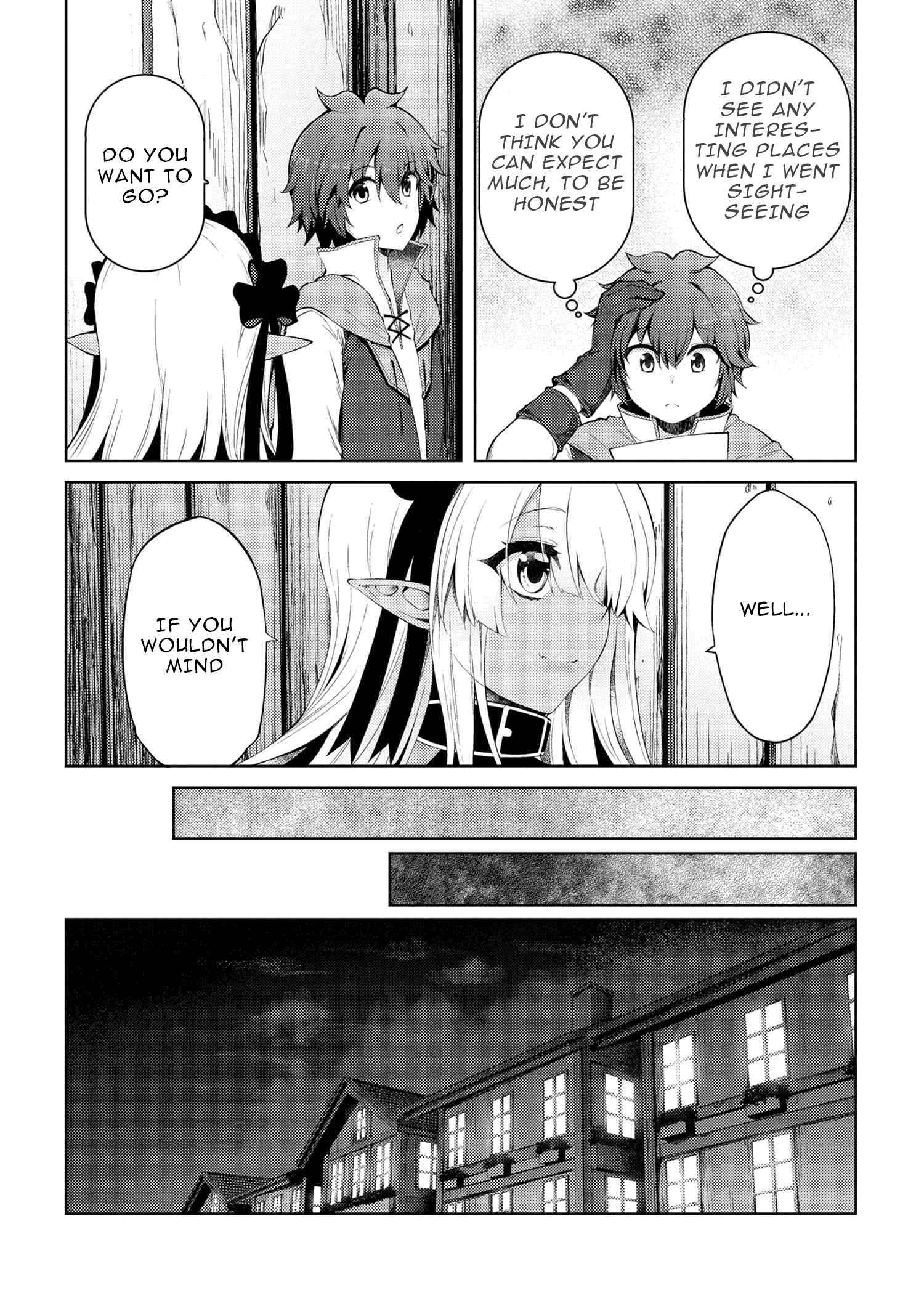 Ie ga Moete Jinsei Dou Demo Yoku Natta kara, Nokotta Nakenashi no Kin de Dark Elf no Dorei o Katta chapter 12.1 page 8