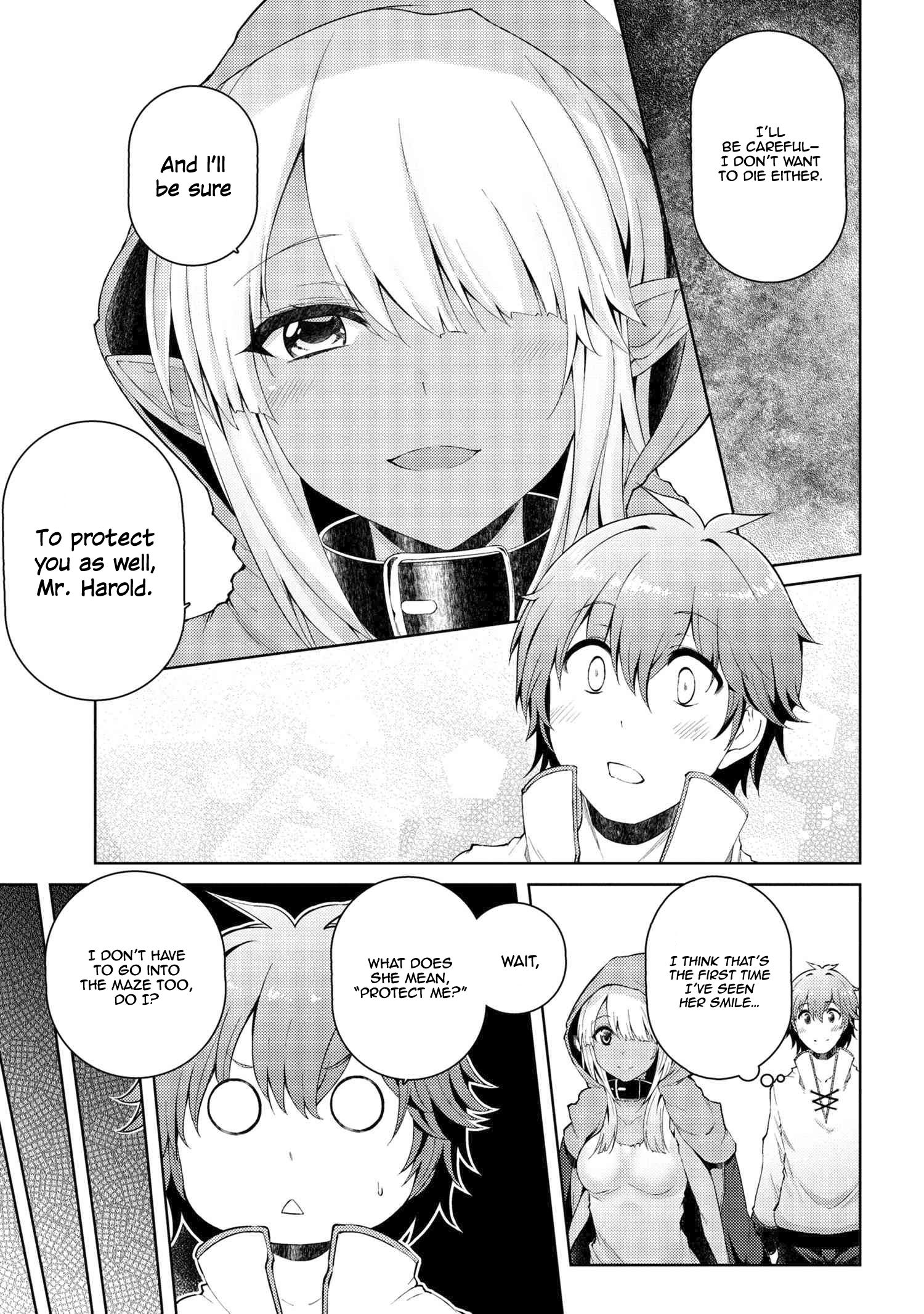 Ie ga Moete Jinsei Dou Demo Yoku Natta kara, Nokotta Nakenashi no Kin de Dark Elf no Dorei o Katta chapter 2.1 page 12