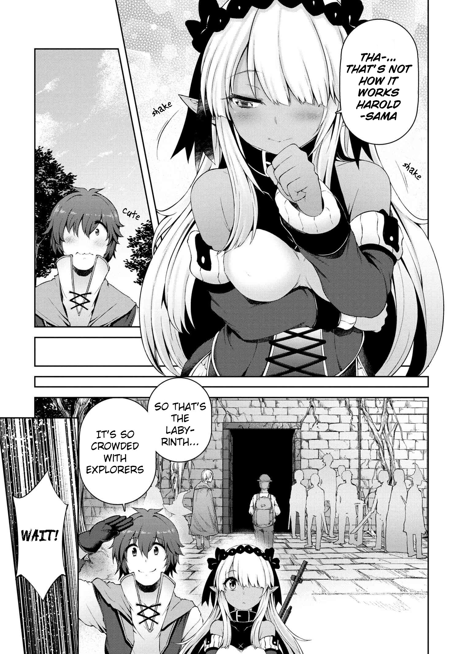 Ie ga Moete Jinsei Dou Demo Yoku Natta kara, Nokotta Nakenashi no Kin de Dark Elf no Dorei o Katta chapter 3.1 page 14