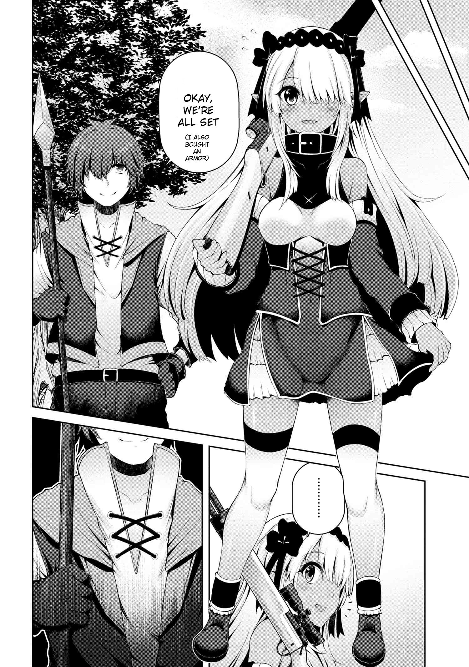 Ie ga Moete Jinsei Dou Demo Yoku Natta kara, Nokotta Nakenashi no Kin de Dark Elf no Dorei o Katta chapter 3.1 page 7