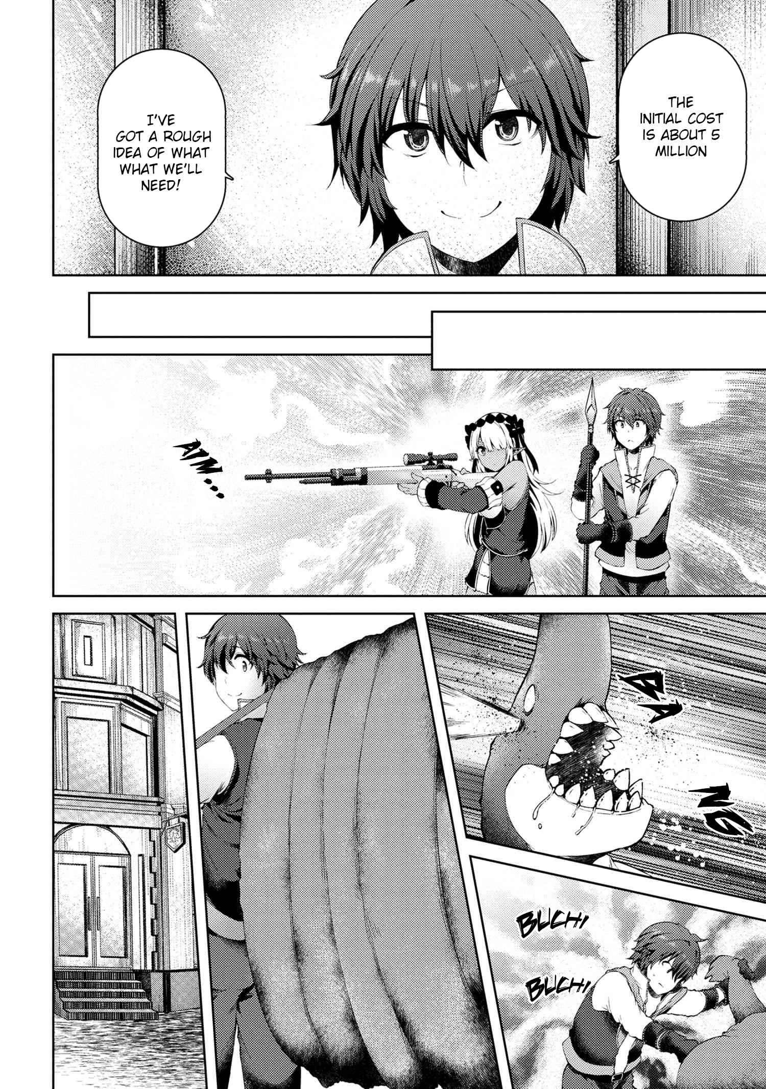 Ie ga Moete Jinsei Dou Demo Yoku Natta kara, Nokotta Nakenashi no Kin de Dark Elf no Dorei o Katta chapter 4.2 page 16