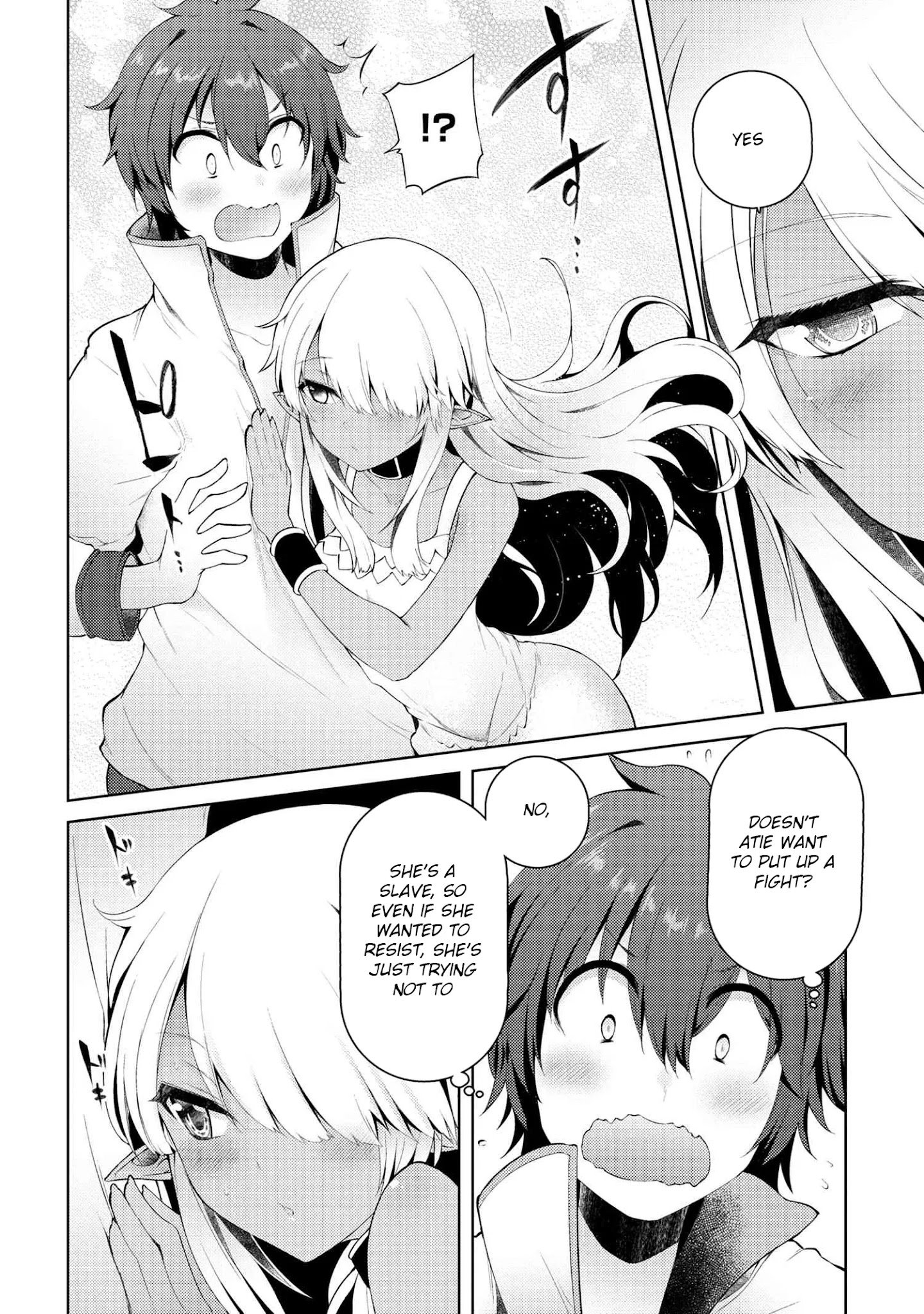 Ie ga Moete Jinsei Dou Demo Yoku Natta kara, Nokotta Nakenashi no Kin de Dark Elf no Dorei o Katta chapter 7 page 13