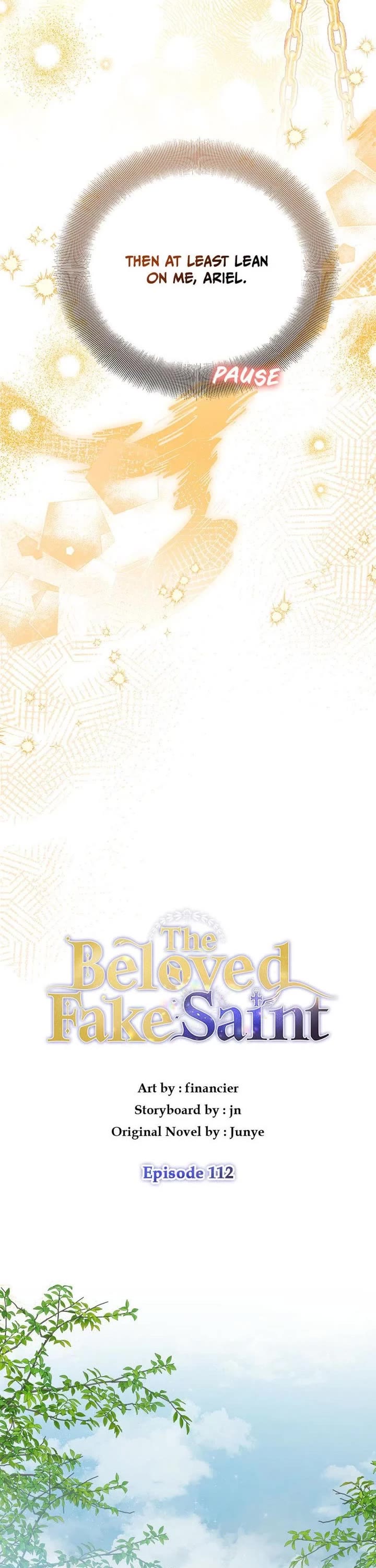 I'm a Fake Saintess But the Gods Are Obsessed With Me chapter 112 page 33