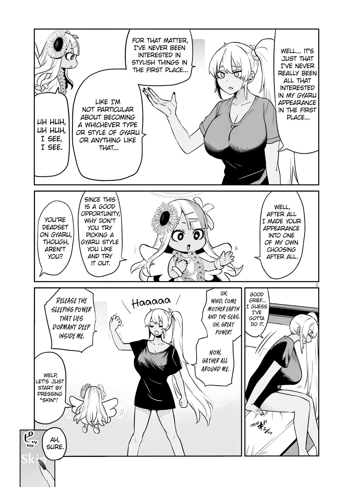 I’m a High School Boy, but I Got Gender-Swapped Into a Gyaru chapter 22.1 page 5