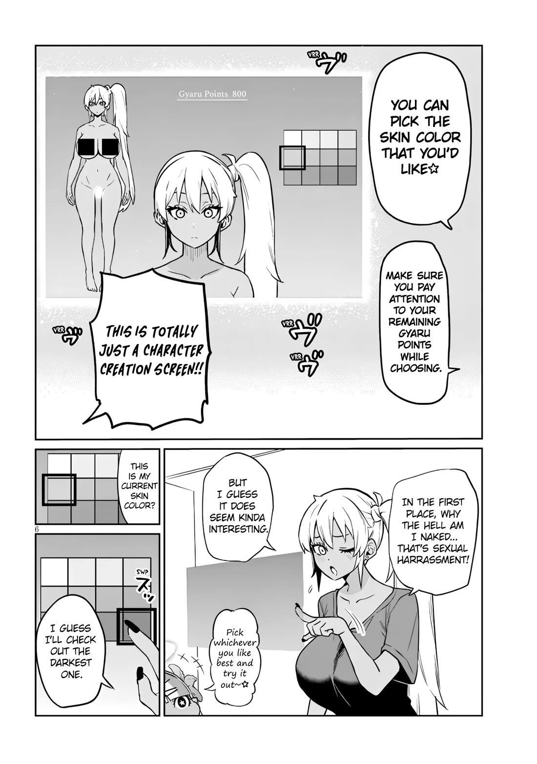 I’m a High School Boy, but I Got Gender-Swapped Into a Gyaru chapter 22.1 page 6