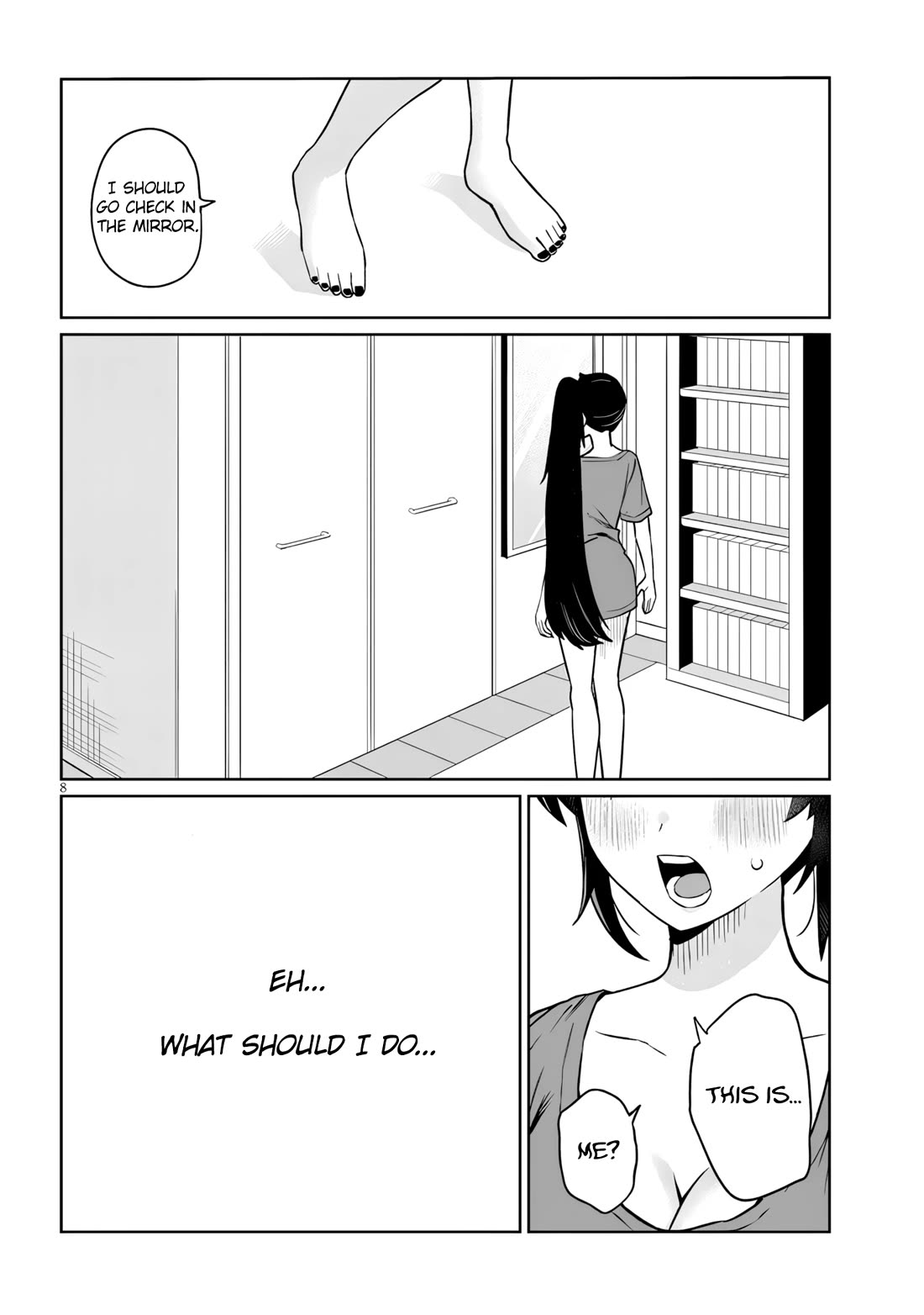 I’m a High School Boy, but I Got Gender-Swapped Into a Gyaru chapter 22.1 page 8