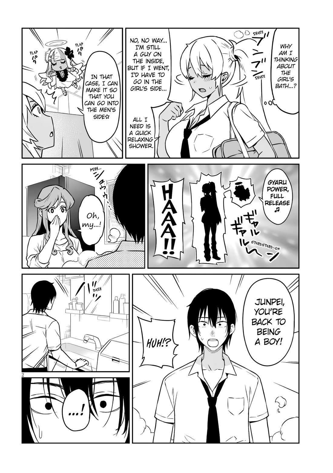 I’m a High School Boy, but I Got Gender-Swapped Into a Gyaru chapter 23.1 page 2