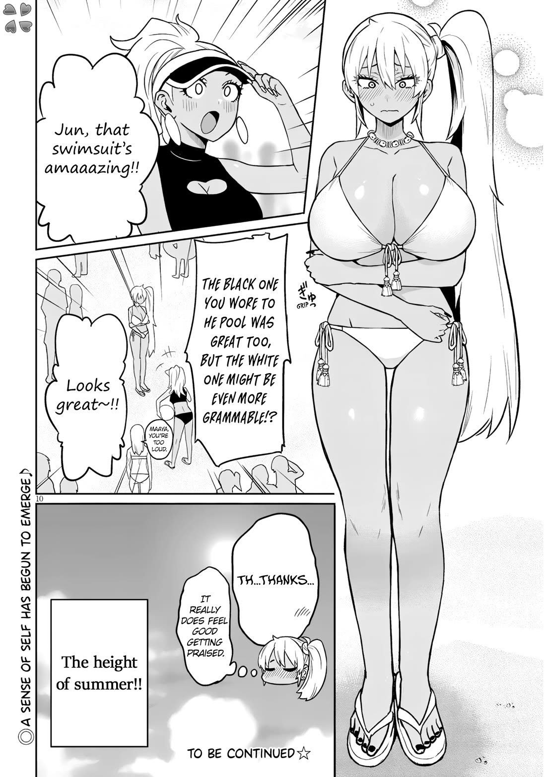 I’m a High School Boy, but I Got Gender-Swapped Into a Gyaru chapter 24.1 page 10