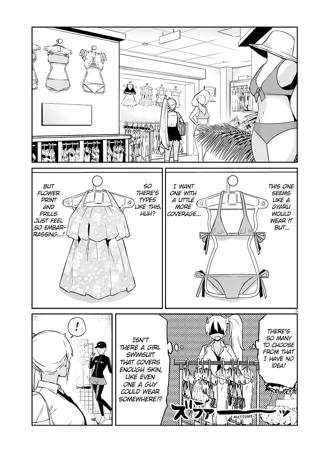I’m a High School Boy, but I Got Gender-Swapped Into a Gyaru chapter 24.1 page 5