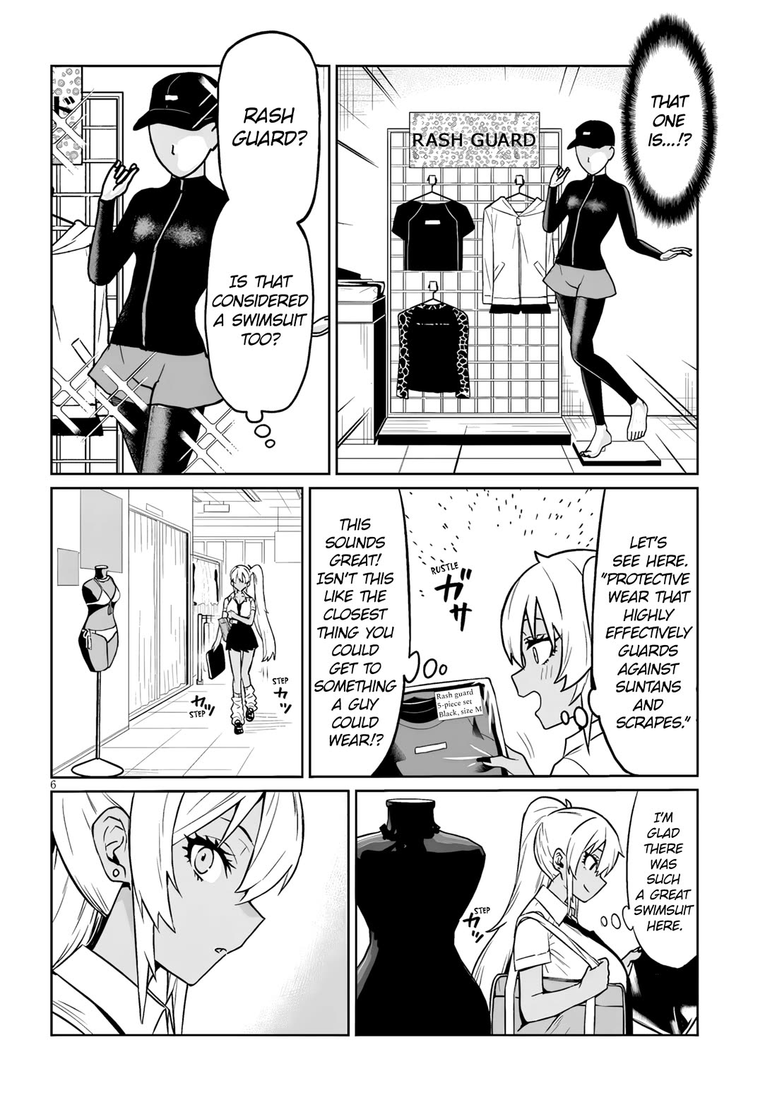 I’m a High School Boy, but I Got Gender-Swapped Into a Gyaru chapter 24.1 page 6