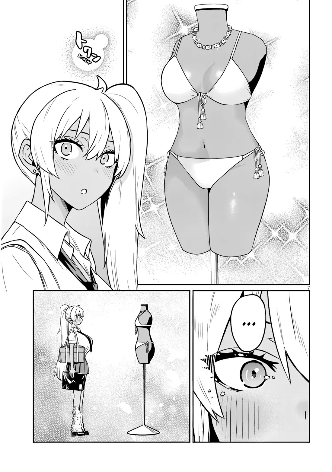 I’m a High School Boy, but I Got Gender-Swapped Into a Gyaru chapter 24.1 page 7