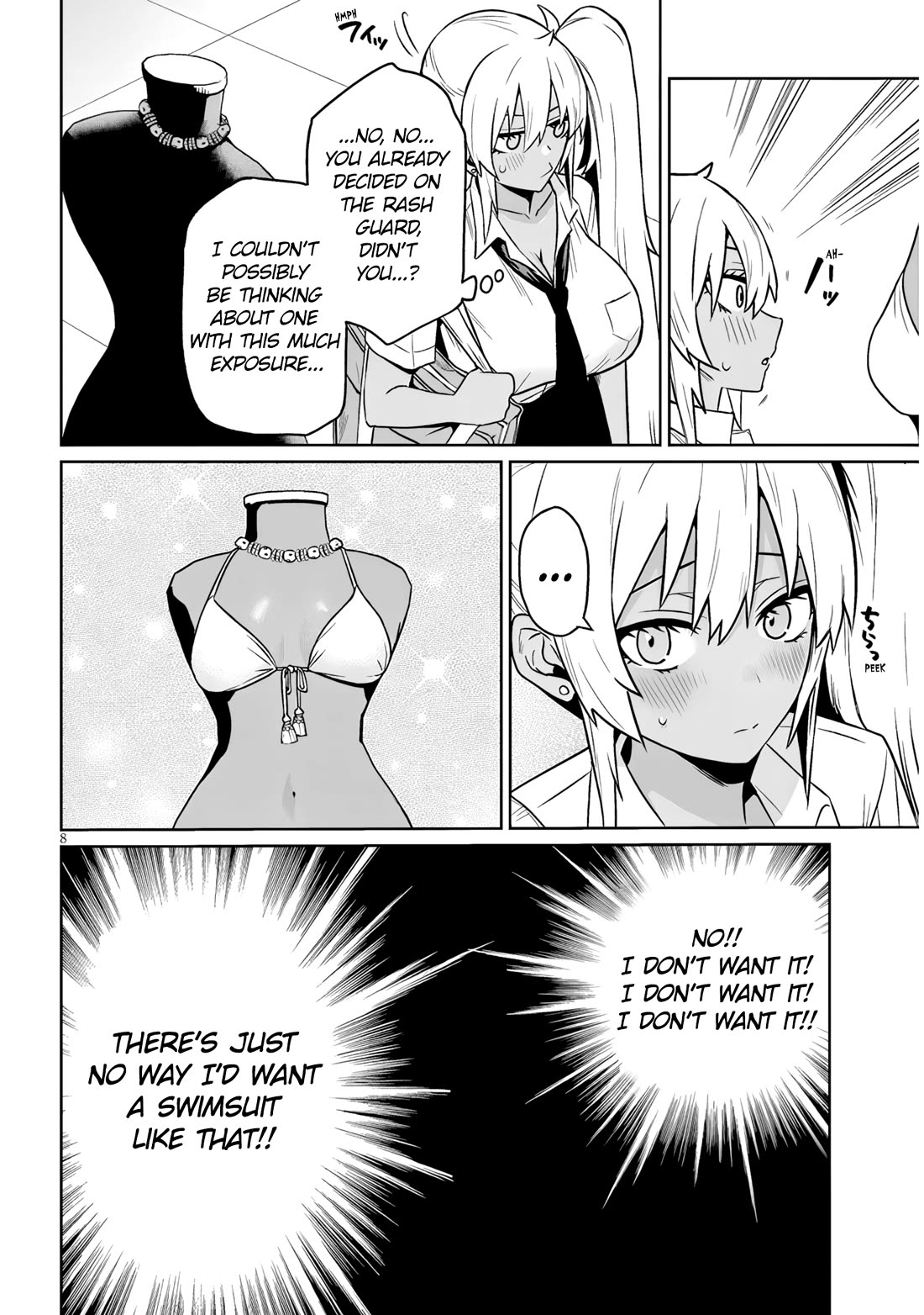 I’m a High School Boy, but I Got Gender-Swapped Into a Gyaru chapter 24.1 page 8