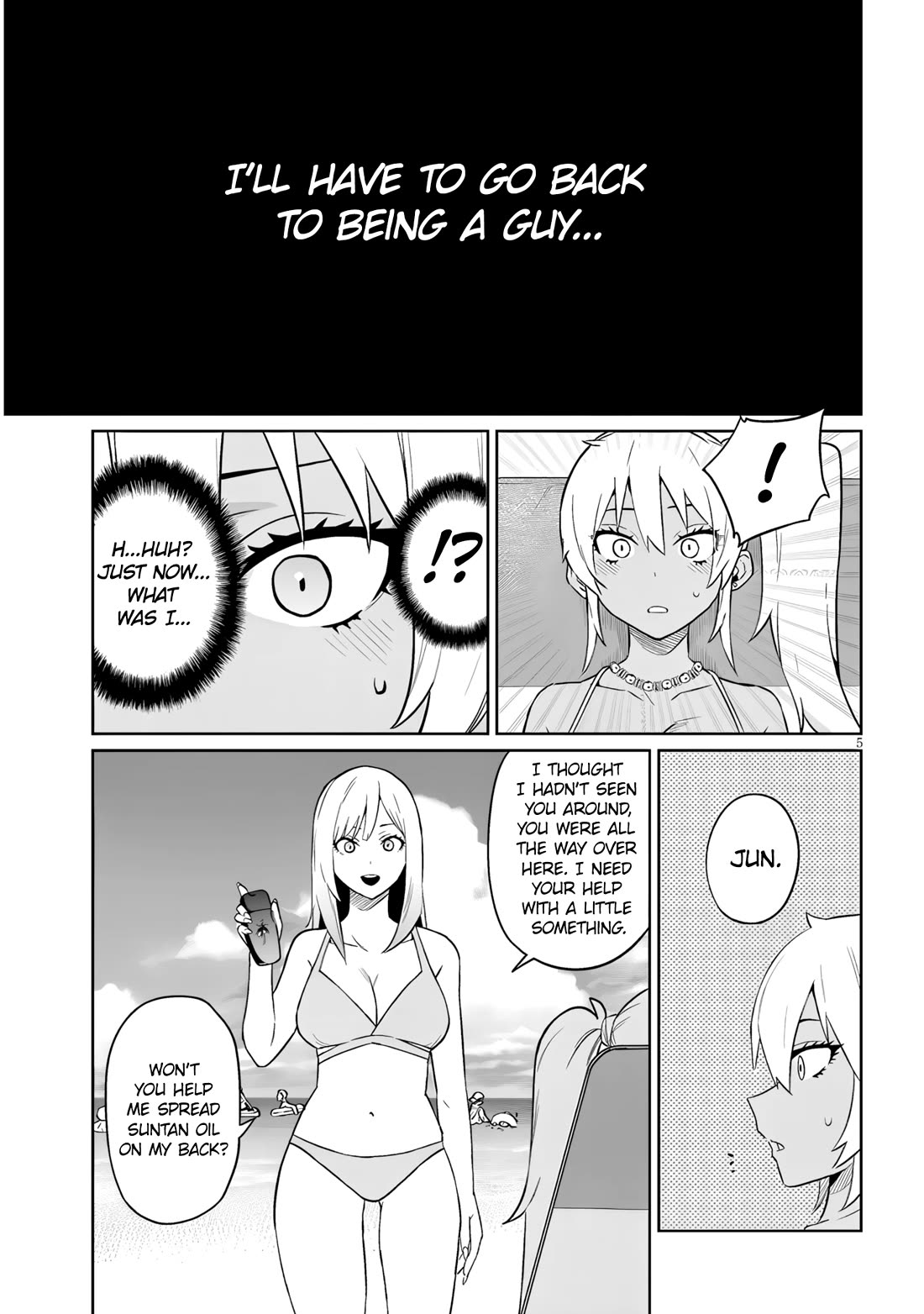 I’m a High School Boy, but I Got Gender-Swapped Into a Gyaru chapter 24.2 page 5