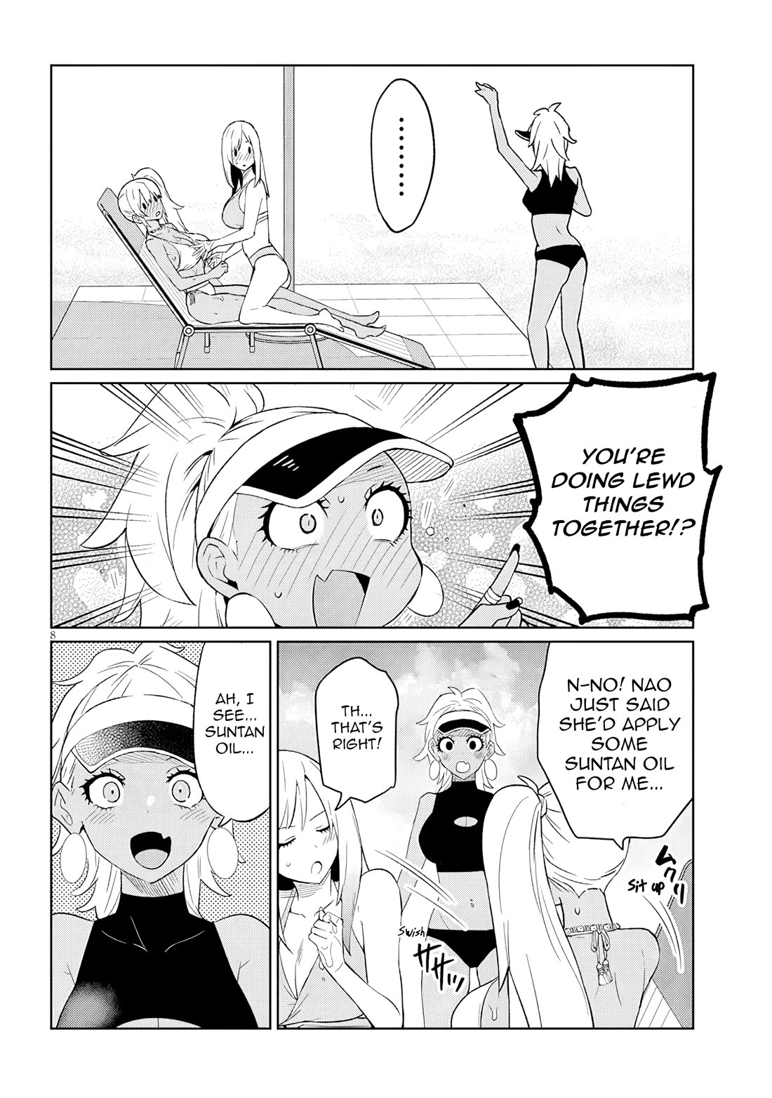 I’m a High School Boy, but I Got Gender-Swapped Into a Gyaru chapter 25.2 page 8
