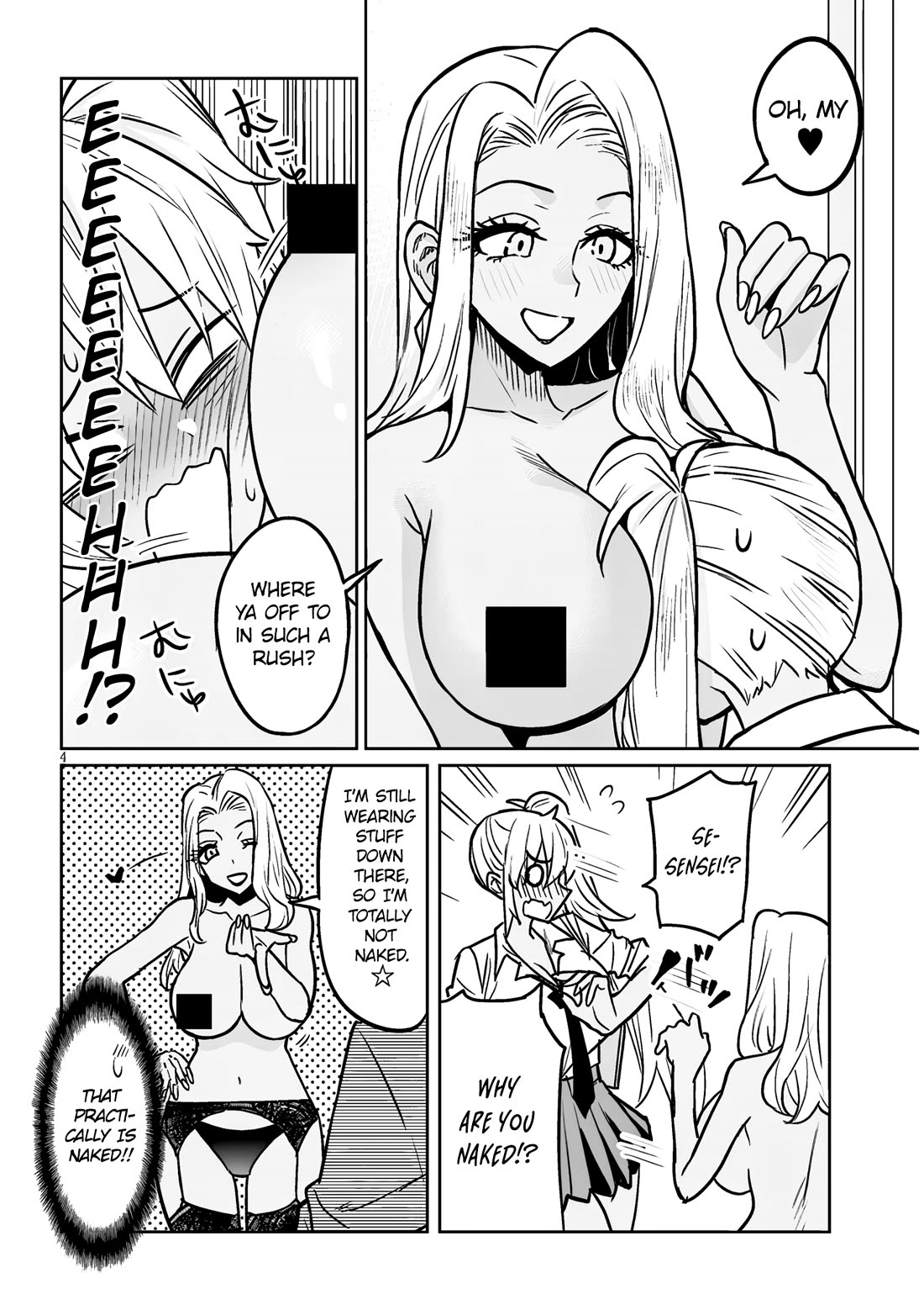 I’m a High School Boy, but I Got Gender-Swapped Into a Gyaru chapter 7 page 4