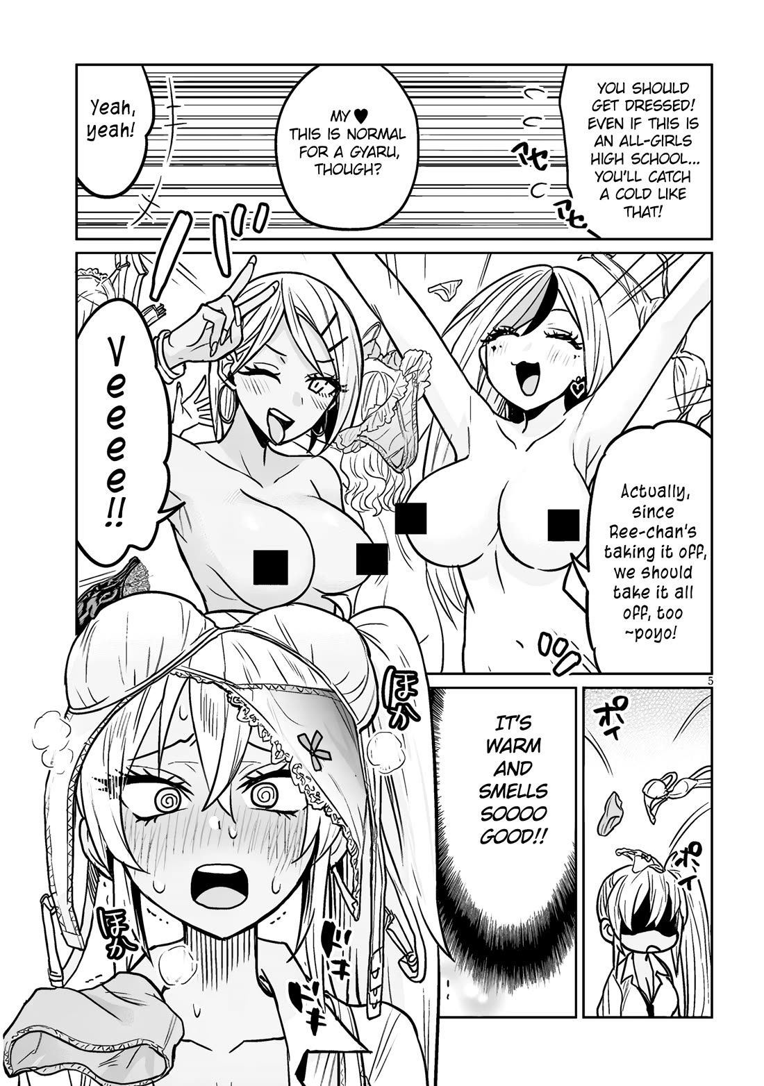 I’m a High School Boy, but I Got Gender-Swapped Into a Gyaru chapter 7 page 5