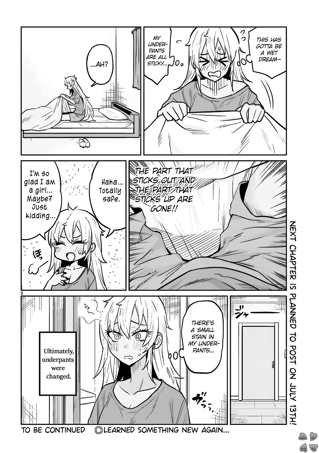 I’m a High School Boy, but I Got Gender-Swapped Into a Gyaru chapter 7 page 8