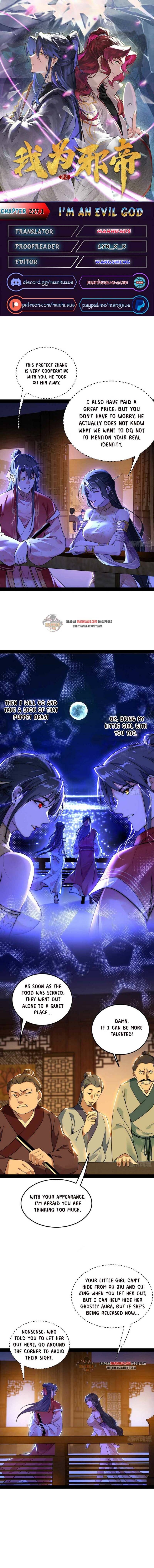 I’m An Evil God chapter 227.1 page 1