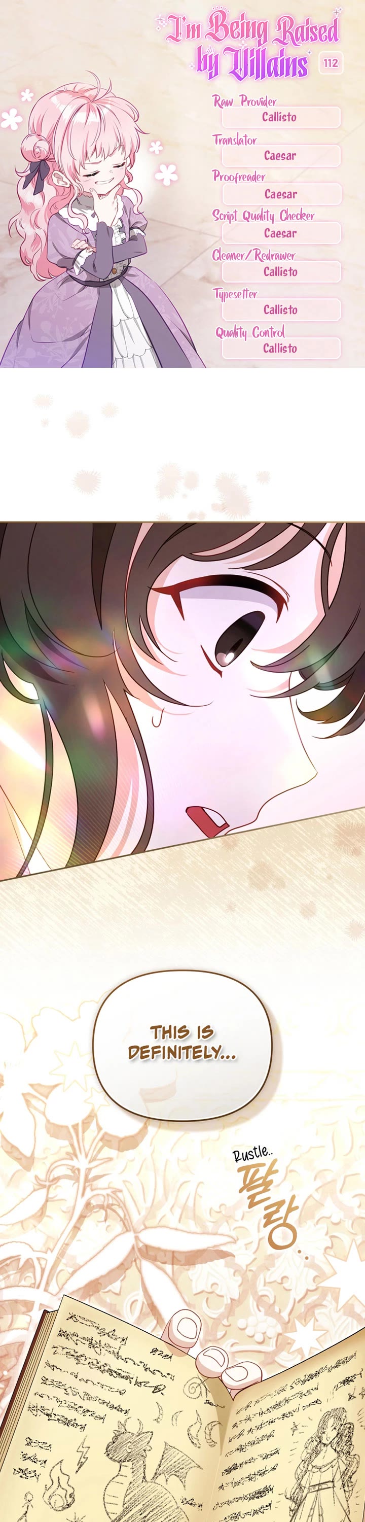 I'm Being Raised by Villains chapter 112 page 1