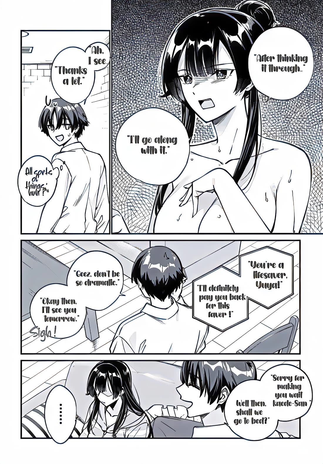 I’m Gonna Live with You Not Because My Parents Left Me Their Debt But Because I Like You chapter 37 page 9