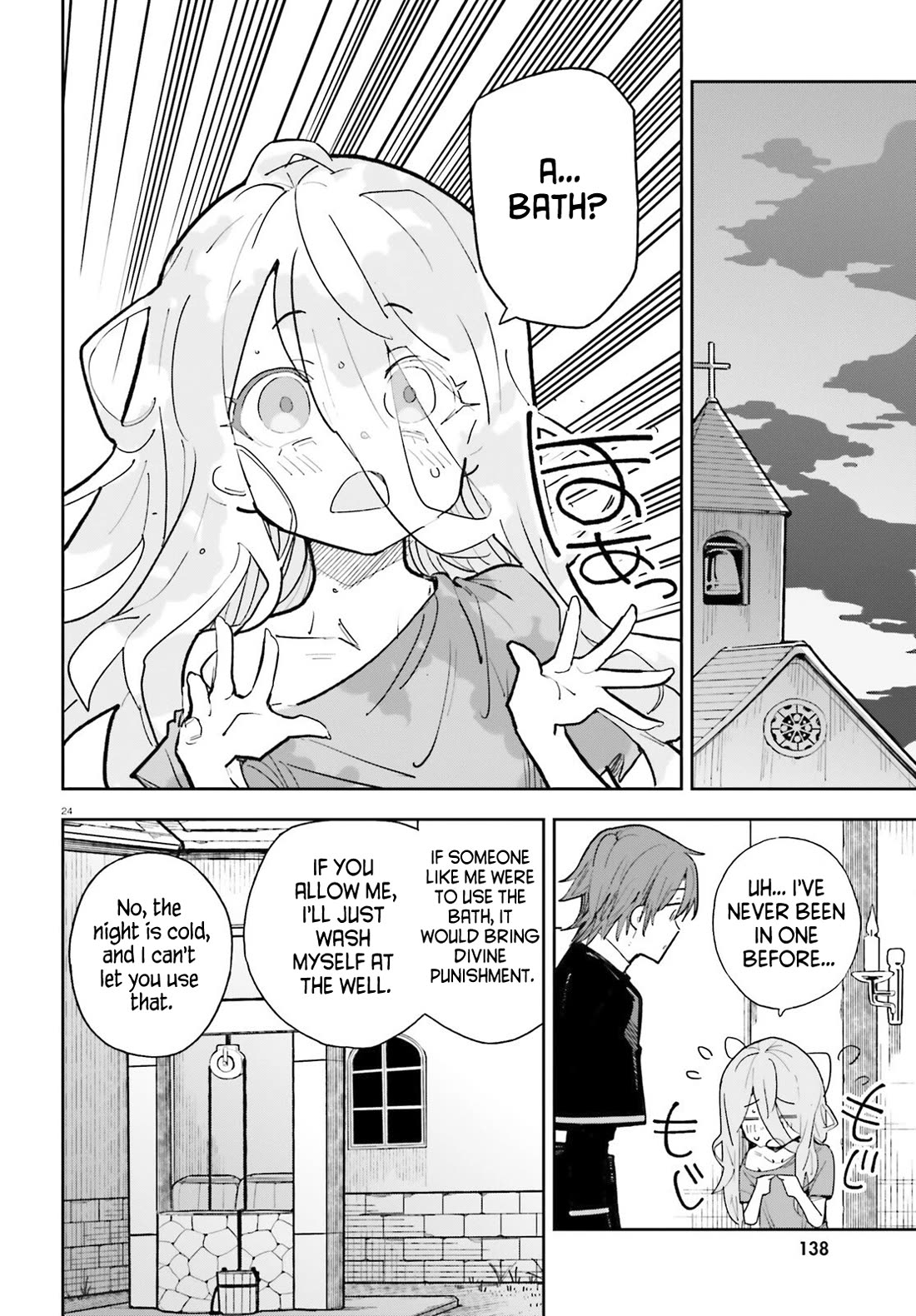 I'm Just a Mob Priest, but Since I Realized This World is an Otome Game, I'll Train the Heroine chapter 1 page 22