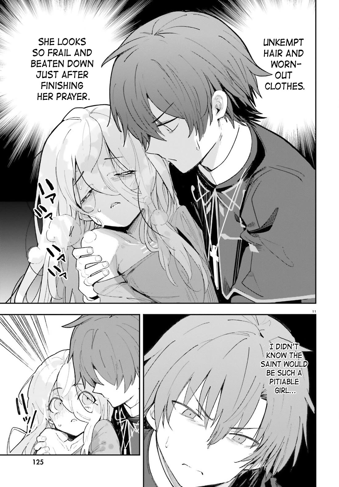 I'm Just a Mob Priest, but Since I Realized This World is an Otome Game, I'll Train the Heroine chapter 1 page 9