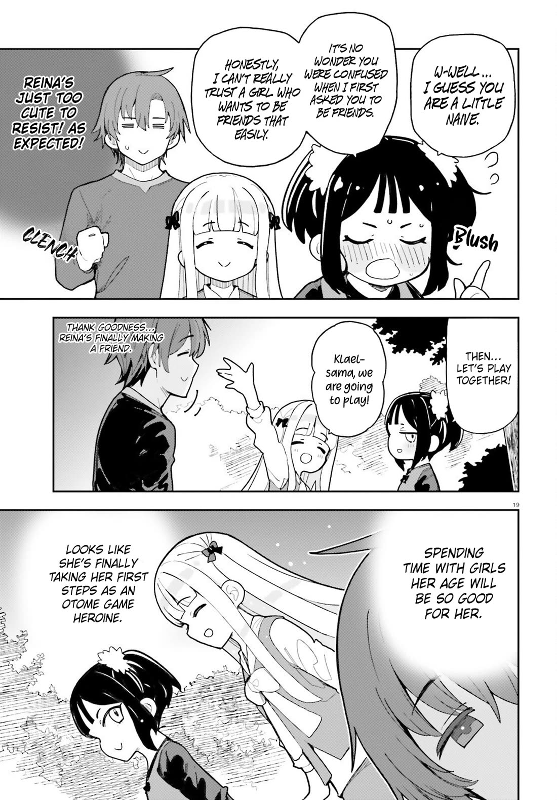 I'm Just a Mob Priest, but Since I Realized This World is an Otome Game, I'll Train the Heroine chapter 10 page 20