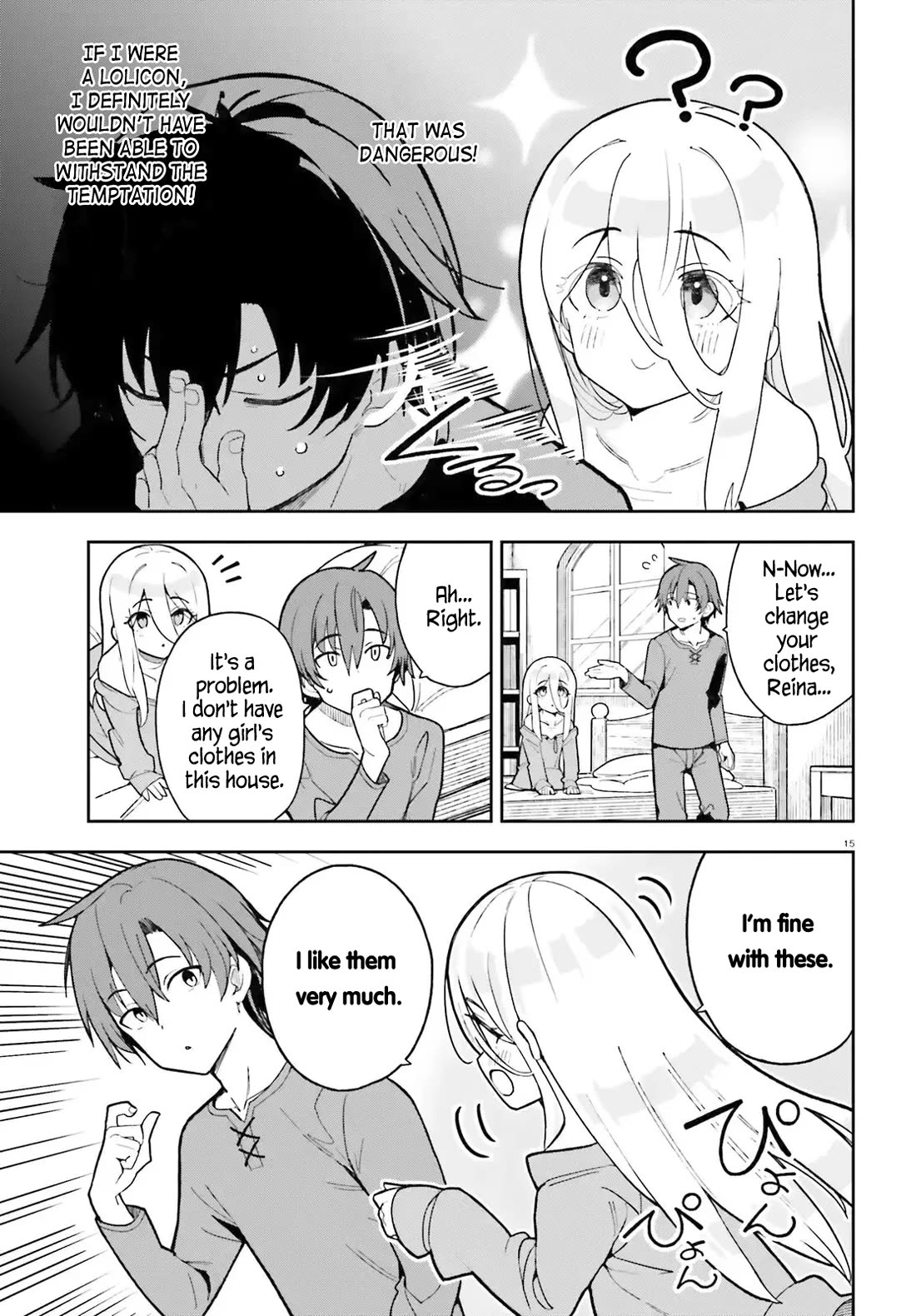 I'm Just a Mob Priest, but Since I Realized This World is an Otome Game, I'll Train the Heroine chapter 2 page 15