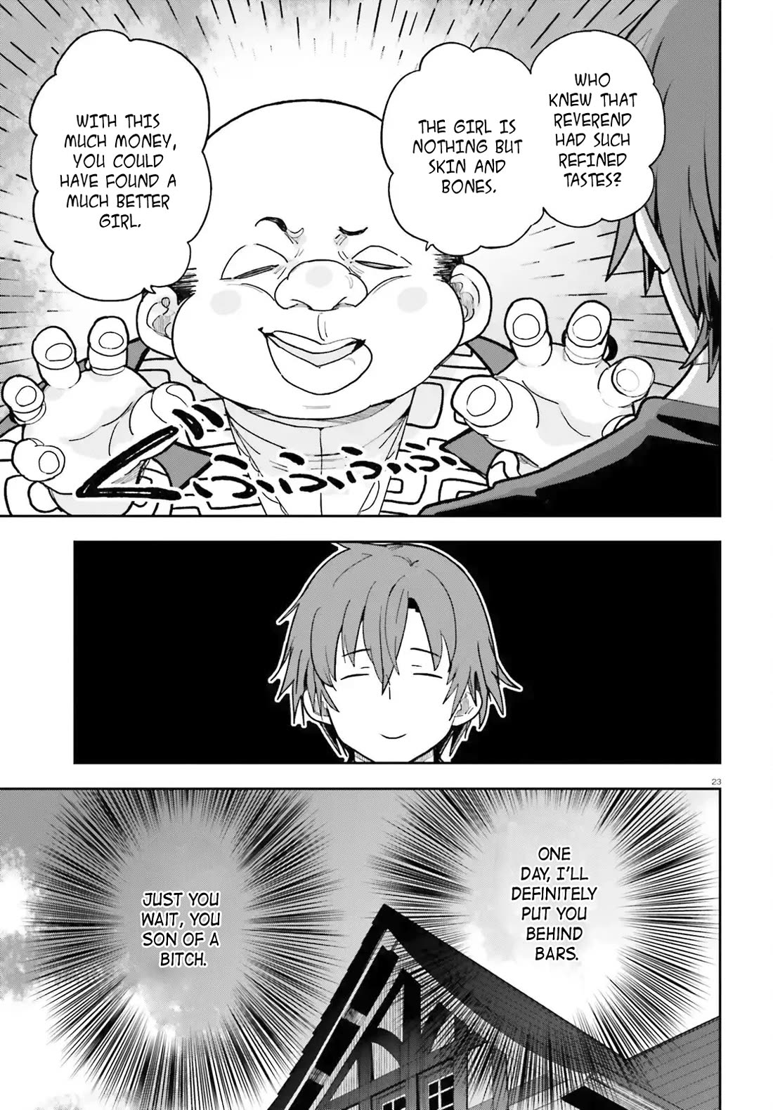 I'm Just a Mob Priest, but Since I Realized This World is an Otome Game, I'll Train the Heroine chapter 2 page 23