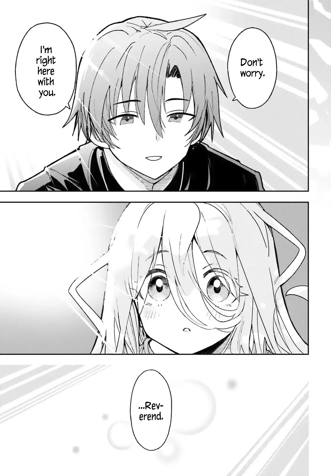 I'm Just a Mob Priest, but Since I Realized This World is an Otome Game, I'll Train the Heroine chapter 2 page 3