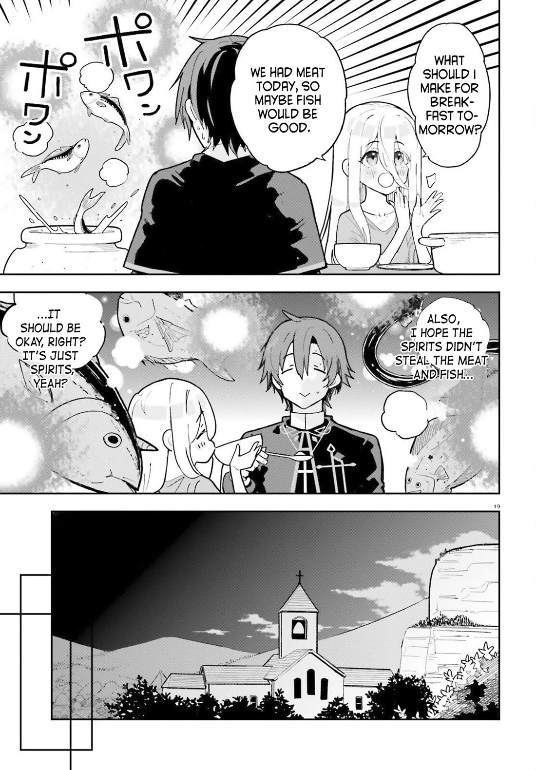 I'm Just a Mob Priest, but Since I Realized This World is an Otome Game, I'll Train the Heroine chapter 3 page 19
