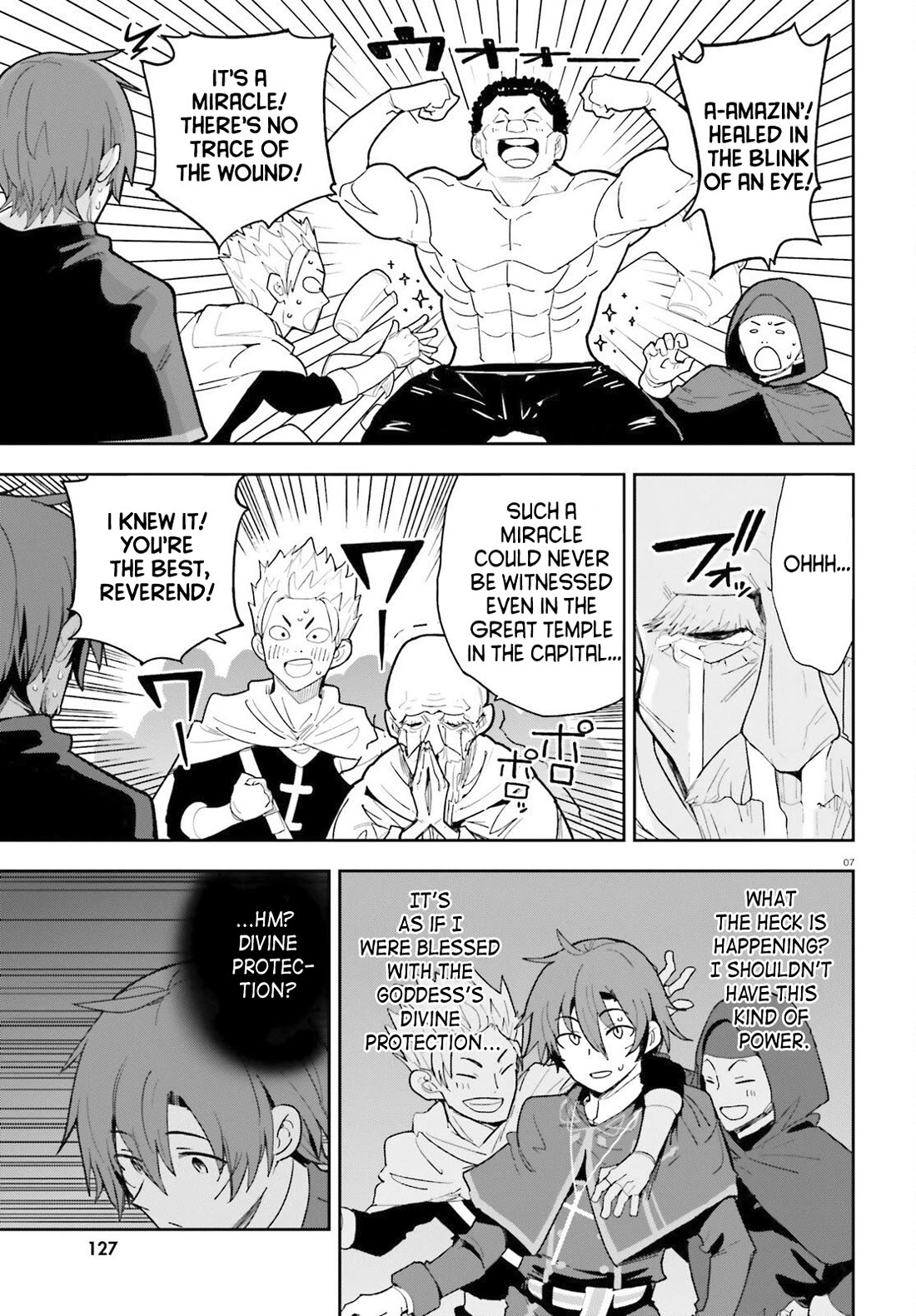 I'm Just a Mob Priest, but Since I Realized This World is an Otome Game, I'll Train the Heroine chapter 3 page 7