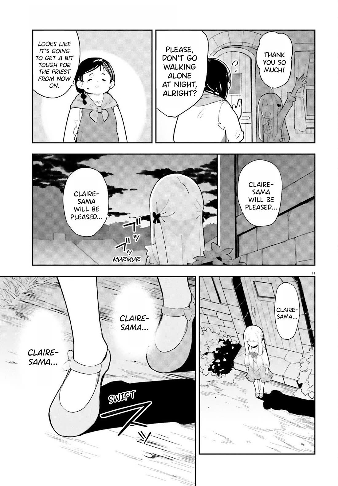 I'm Just a Mob Priest, but Since I Realized This World is an Otome Game, I'll Train the Heroine chapter 5 page 12